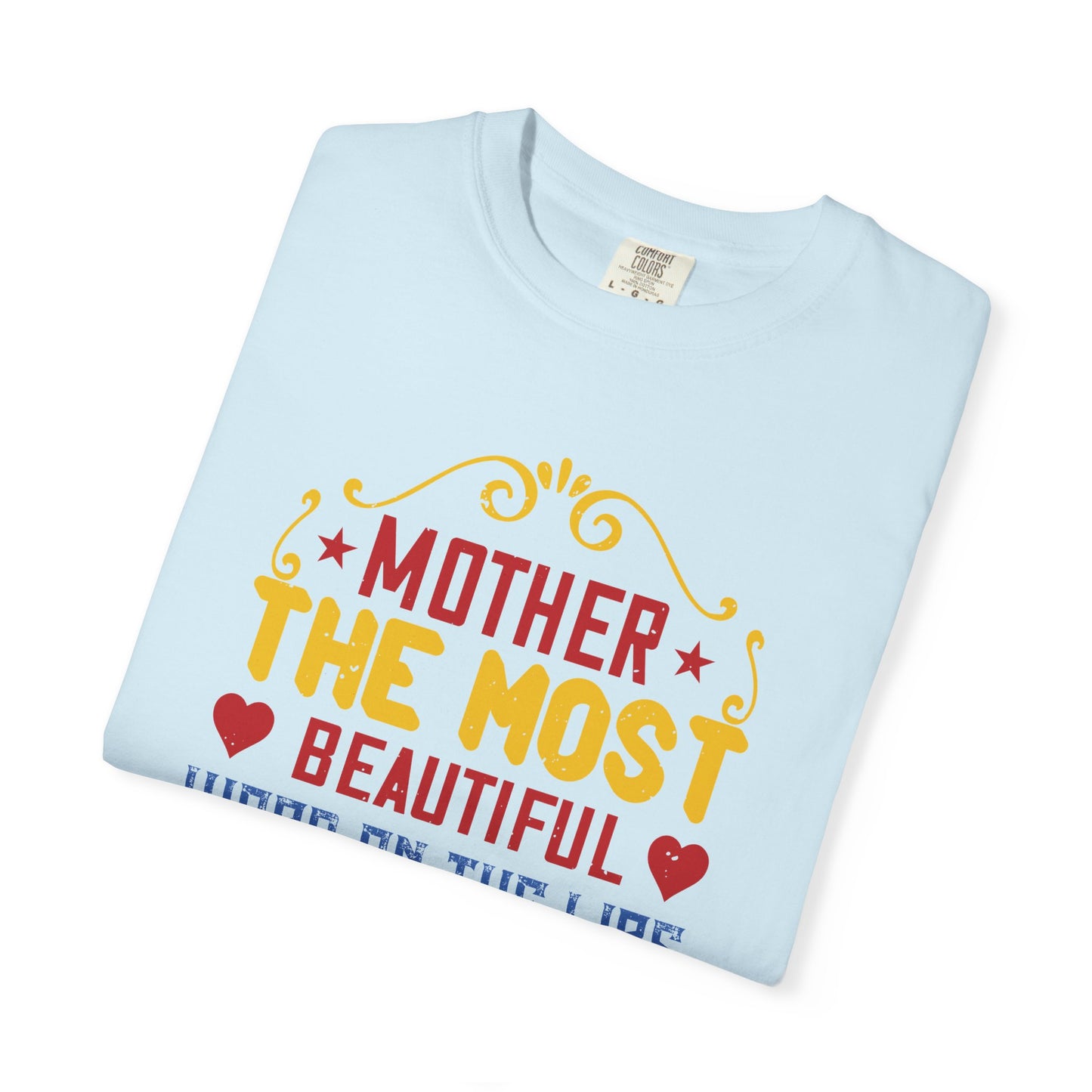 Mom T-shirt Mother Day Mama Tee Unisex Comfort Colors Garment-Dyed Cotton h84