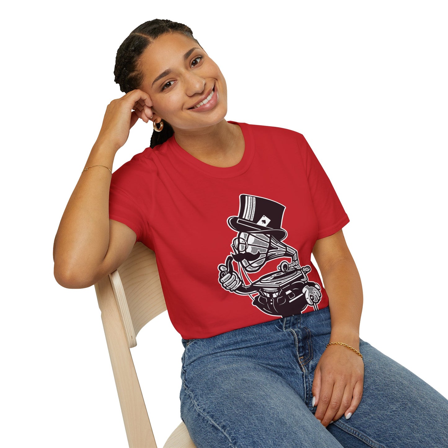 Cartoon T Shirt Animation T Shirt Funny Tee Shirt Unisex Gildan Softstyle 64000 Cotton Tee