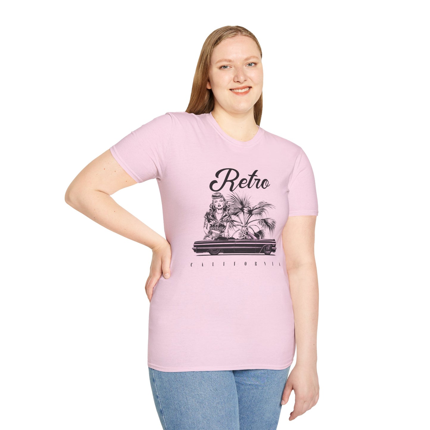 Retro T Shirt, Retro Design Shirt, Retro Art Tee Shirt, T-shirt with Retro Style