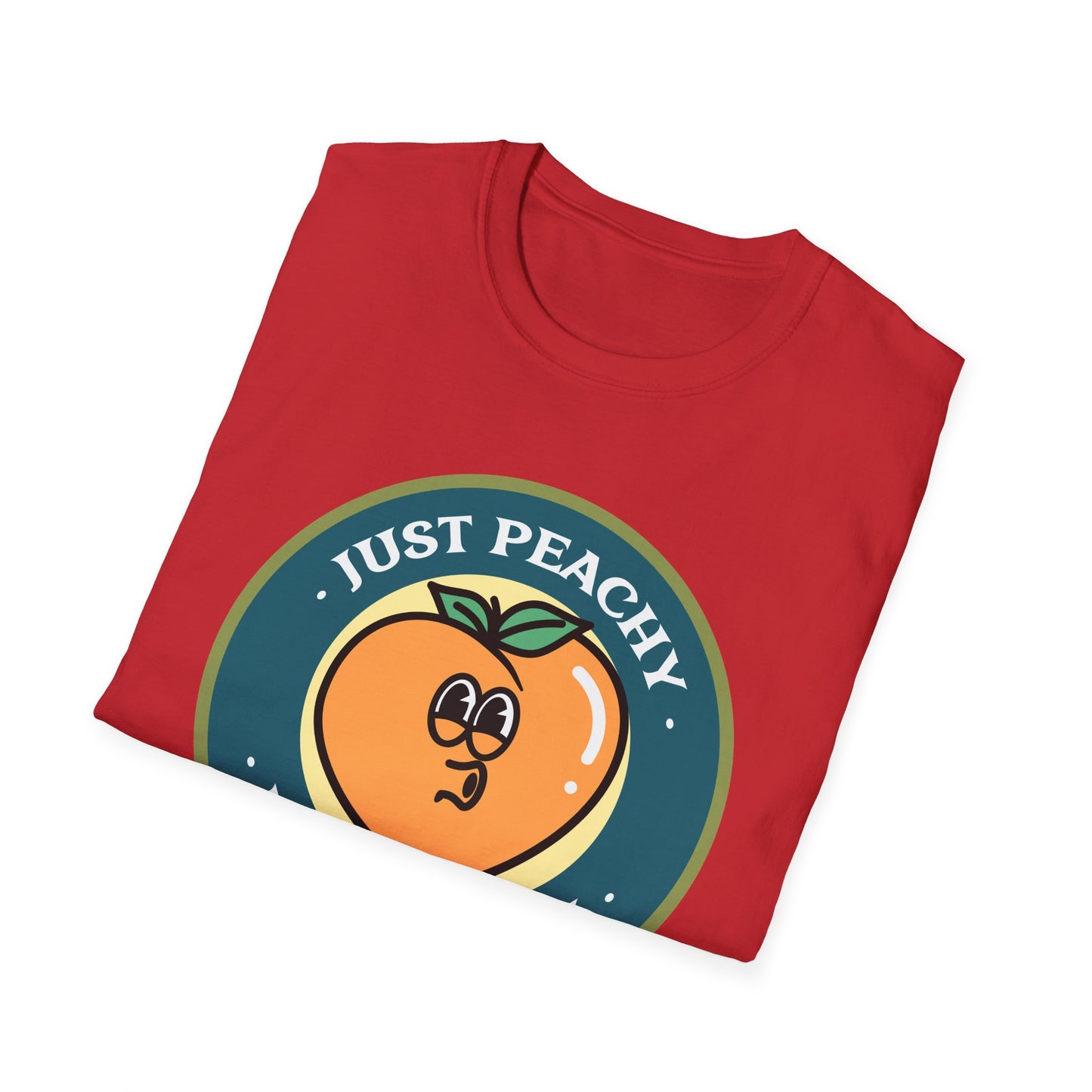 Food Tees, Funny Food T Shirts, Funny T Shirts, Shirt with Fruits, Shirt with Peach