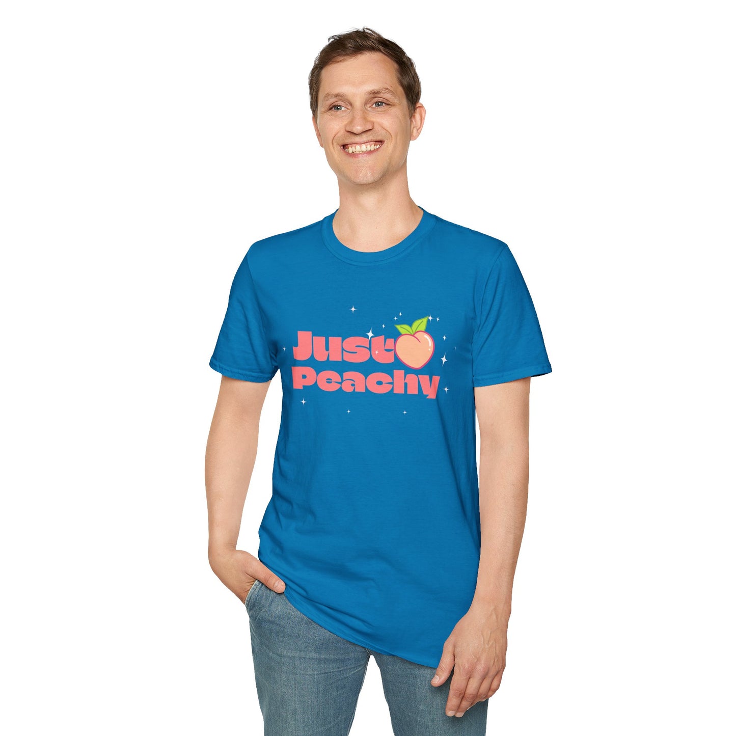 Food Tees, Funny Food T Shirts, Funny T Shirts, Shirt with Fruits, Shirt with Peach
