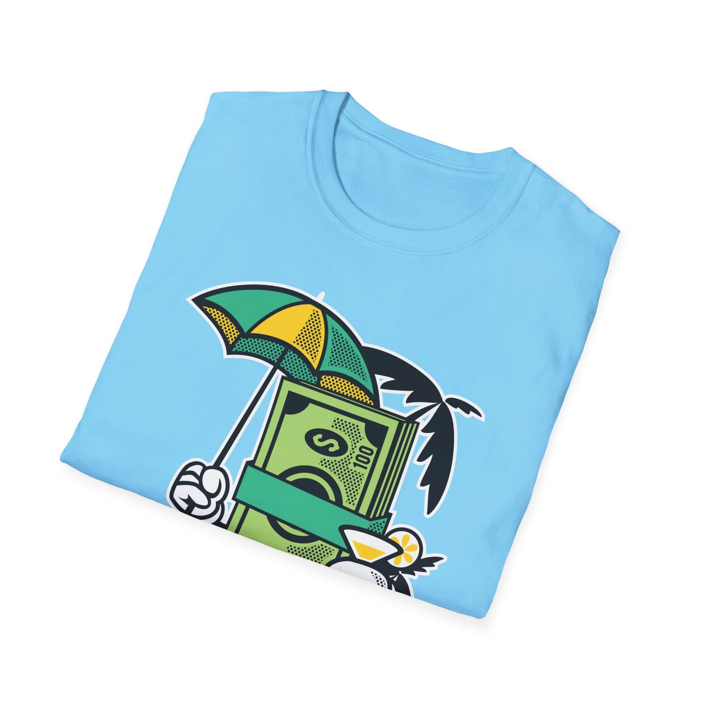 Cartoon T Shirt Animation T Shirt Funny Tee Unisex Softstyle Cotton Tee Art Design 64000