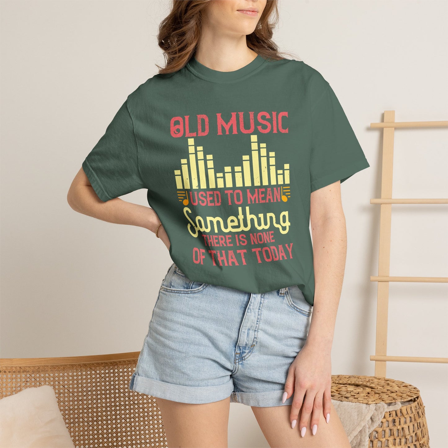 Music Graphic Design Unisex Cotton T-shirt  m39