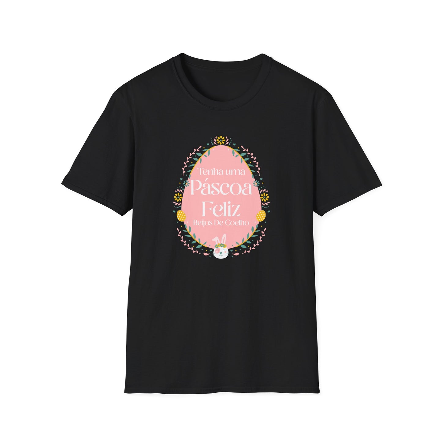 Easter Egg T-Shirt, Tee Shirt with Easter Signature, T Shirt with Easter Prints, Tee Shirt with Easter Design - 2