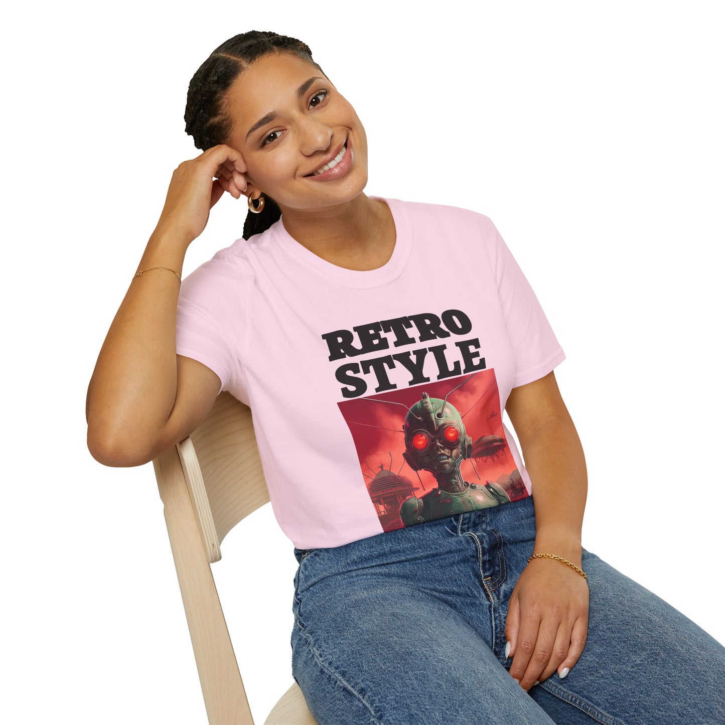 Retro T Shirt, Retro Design Shirt, Retro Art Tee Shirt, T-shirt with Retro Style