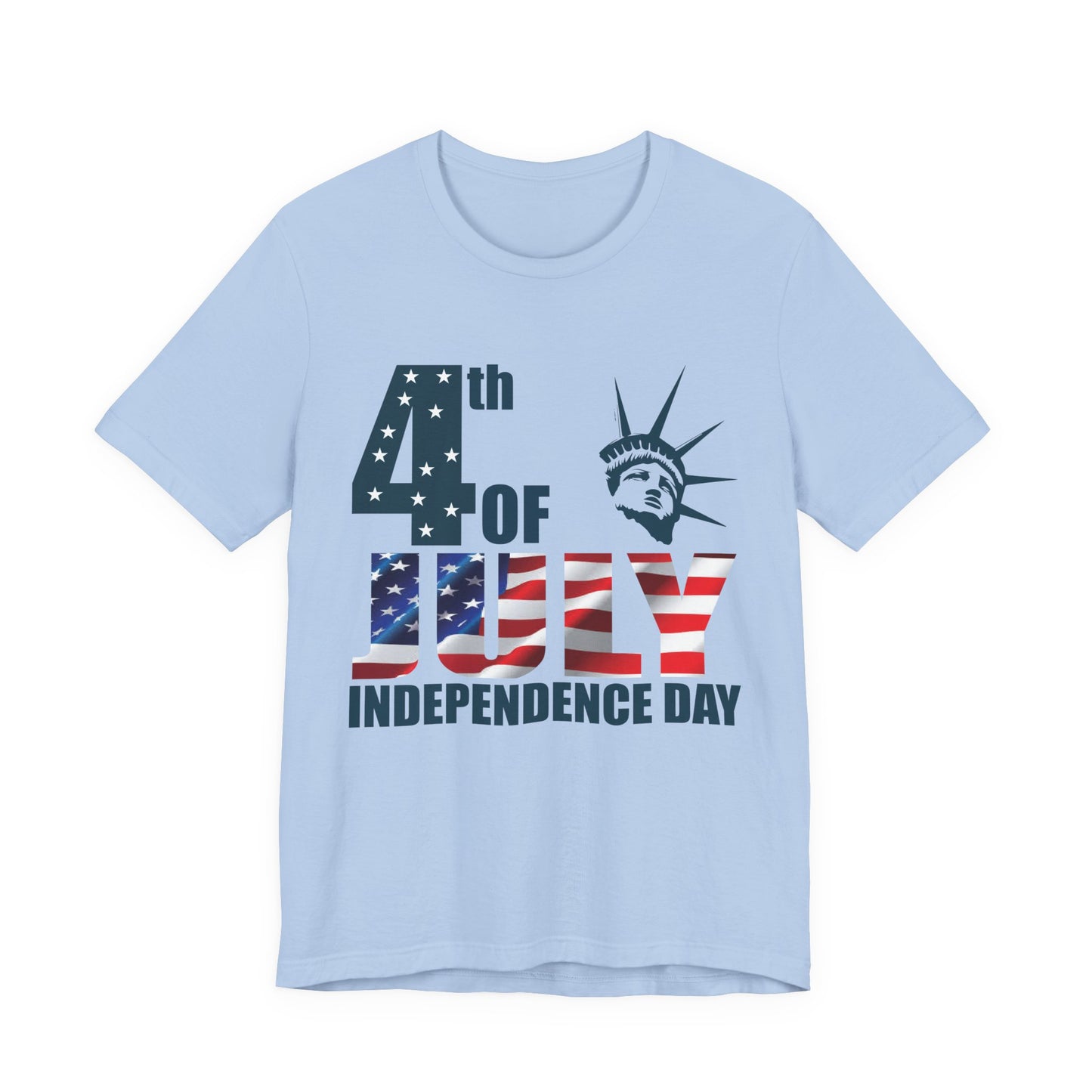Independence Day Graphic Unisex Cotton T-Shirt 026