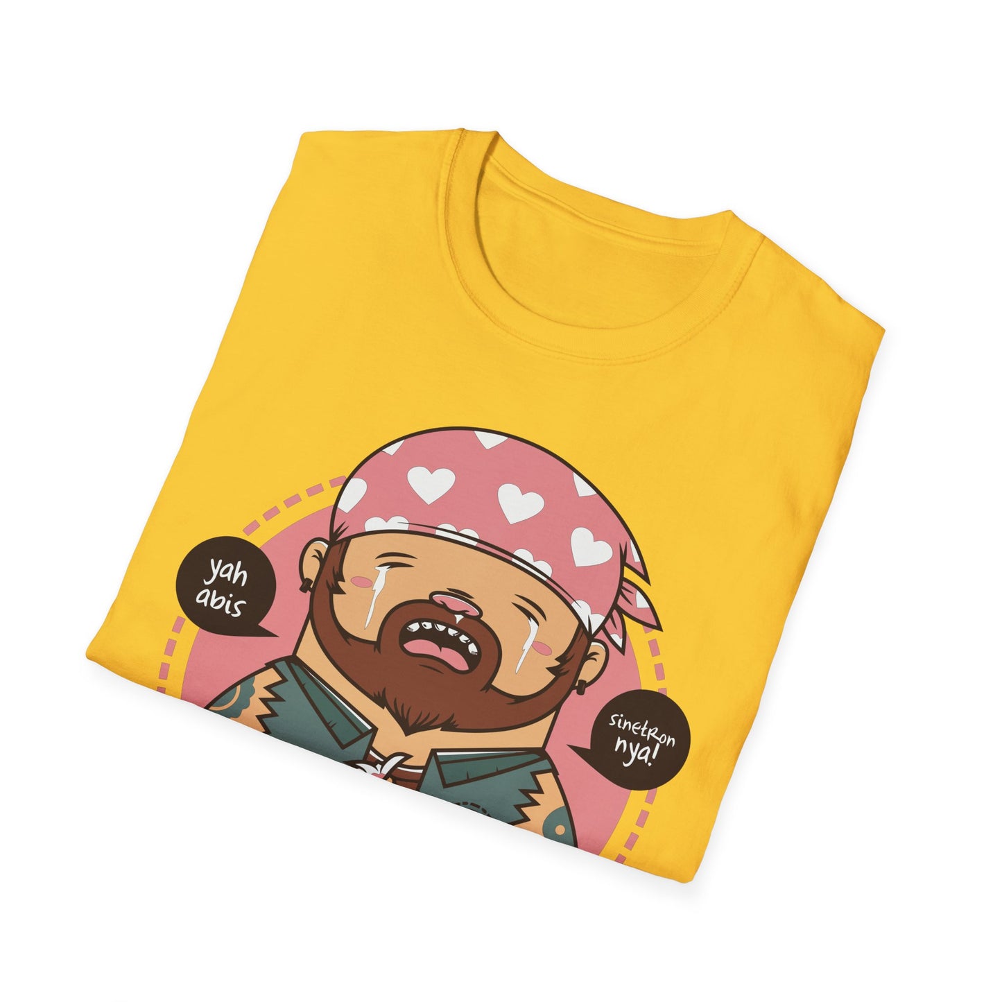 Cartoon Animation T Shirt Unisex Softstyle 100 Percent Ring Spun Cotton Comfort Tee