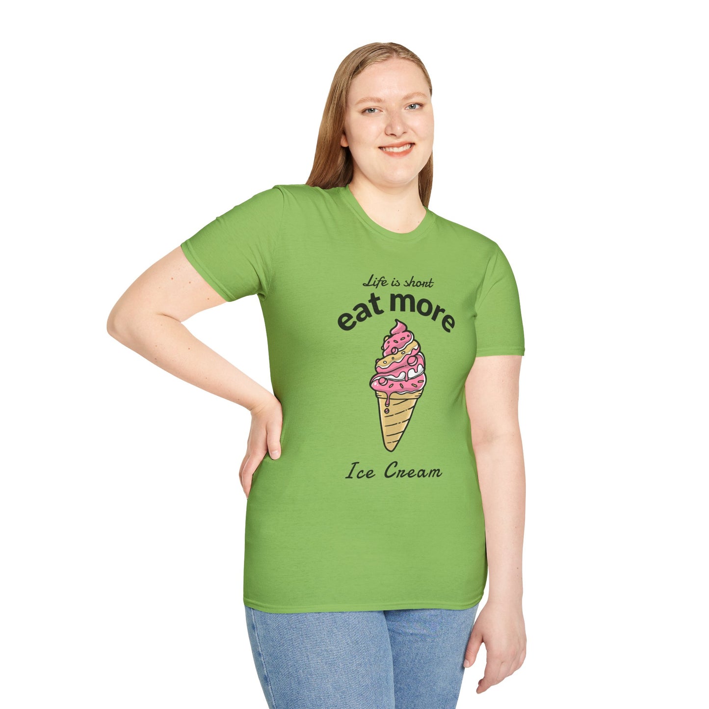 Food Tees, Funny Food T Shirts, Funny T Shirts, Shirt with Food, Junk Food Tees, Shirt with Ice Cream, Ice Cream T-Shirt