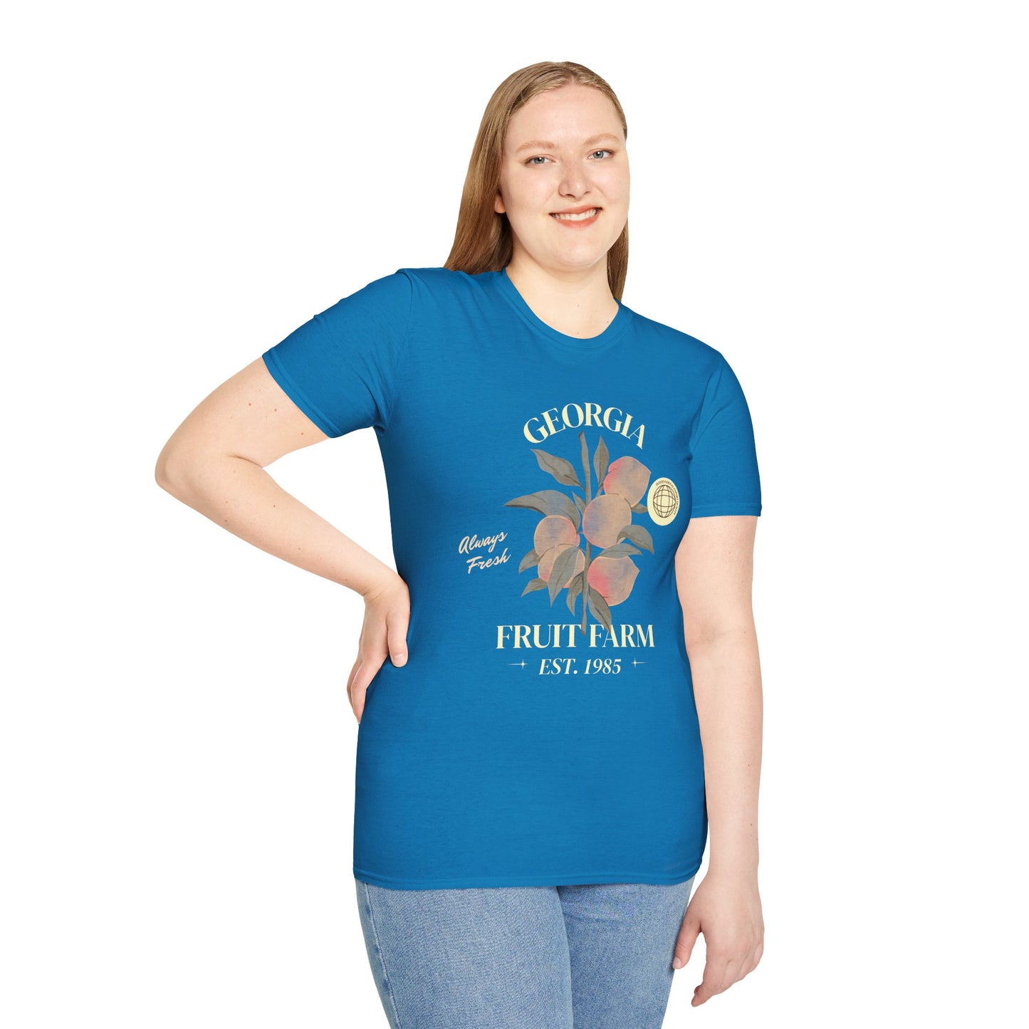 Food Tees, Funny Food T Shirts, Funny T Shirts, Shirt with Fruits, Shirt with Peach