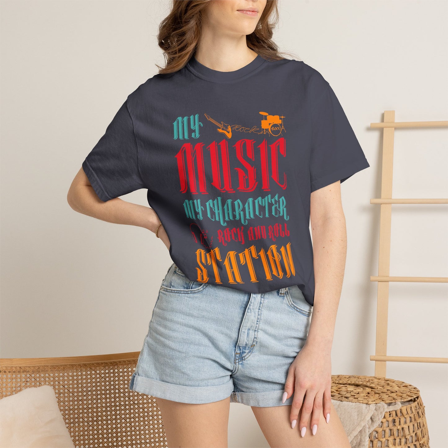 Music Graphic Design Unisex Cotton T-shirt 039