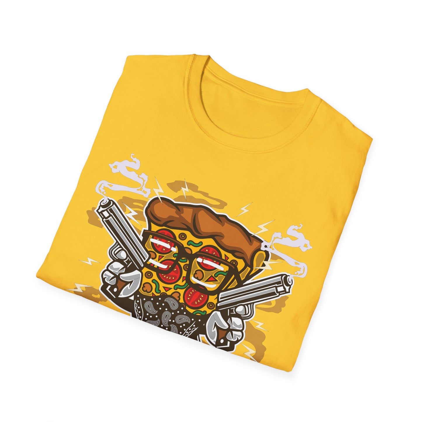 Cartoon Animation Tee Shirt Unisex Funny Graphic Gildan Softstyle 64000 Cotton Tee