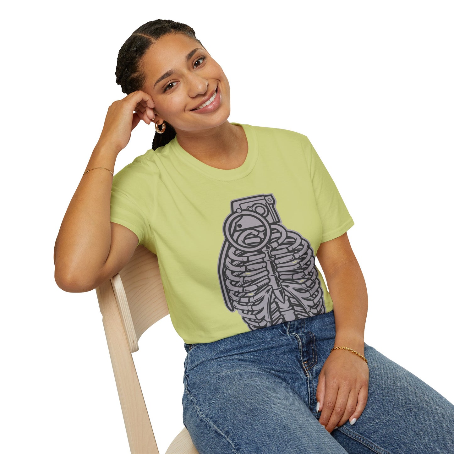 Cartoon T Shirt Animation T Shirt Funny Tee Shirt Unisex Gildan Softstyle 64000 Cotton