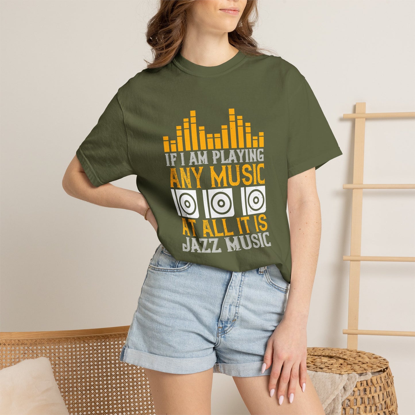 Music Graphic Design Unisex Cotton T-shirt m17
