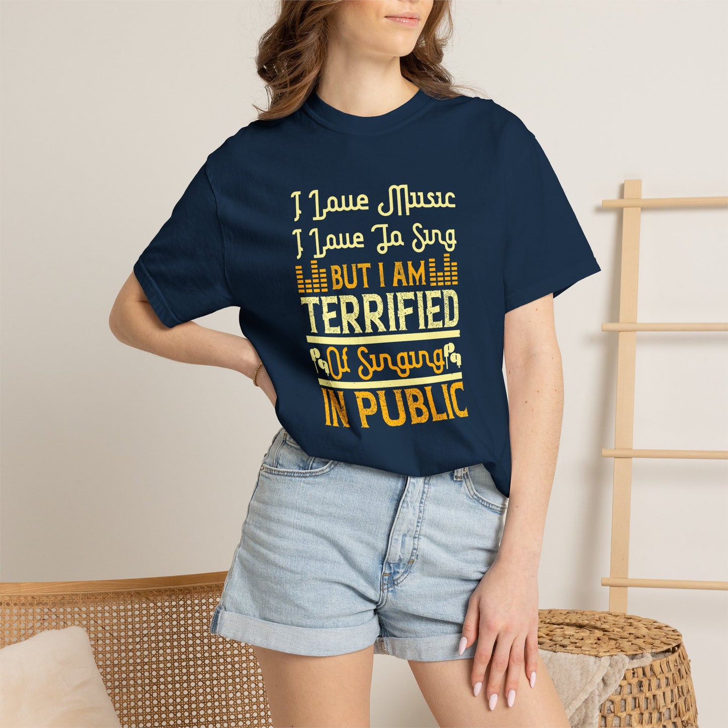 Music Graphic Design Unisex Cotton T-shirt m12