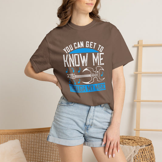 Music Graphic Design Unisex Cotton T-shirt m1