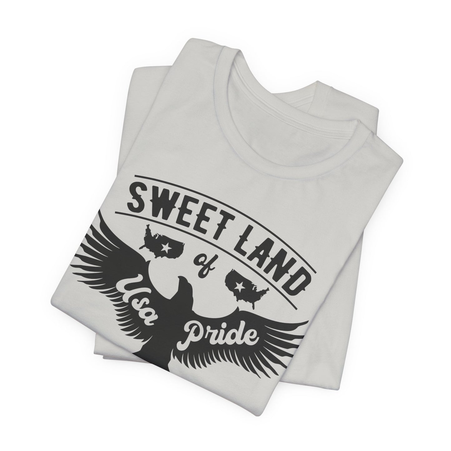 Liberty Eagle Graphic Unisex Cotton T-Shirt a4