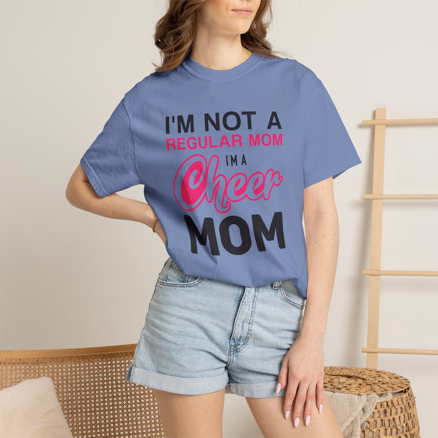 Mom T-shirt Mother's Day Mama Tee Unisex Comfort Colors Garment-Dyed Cotton h23
