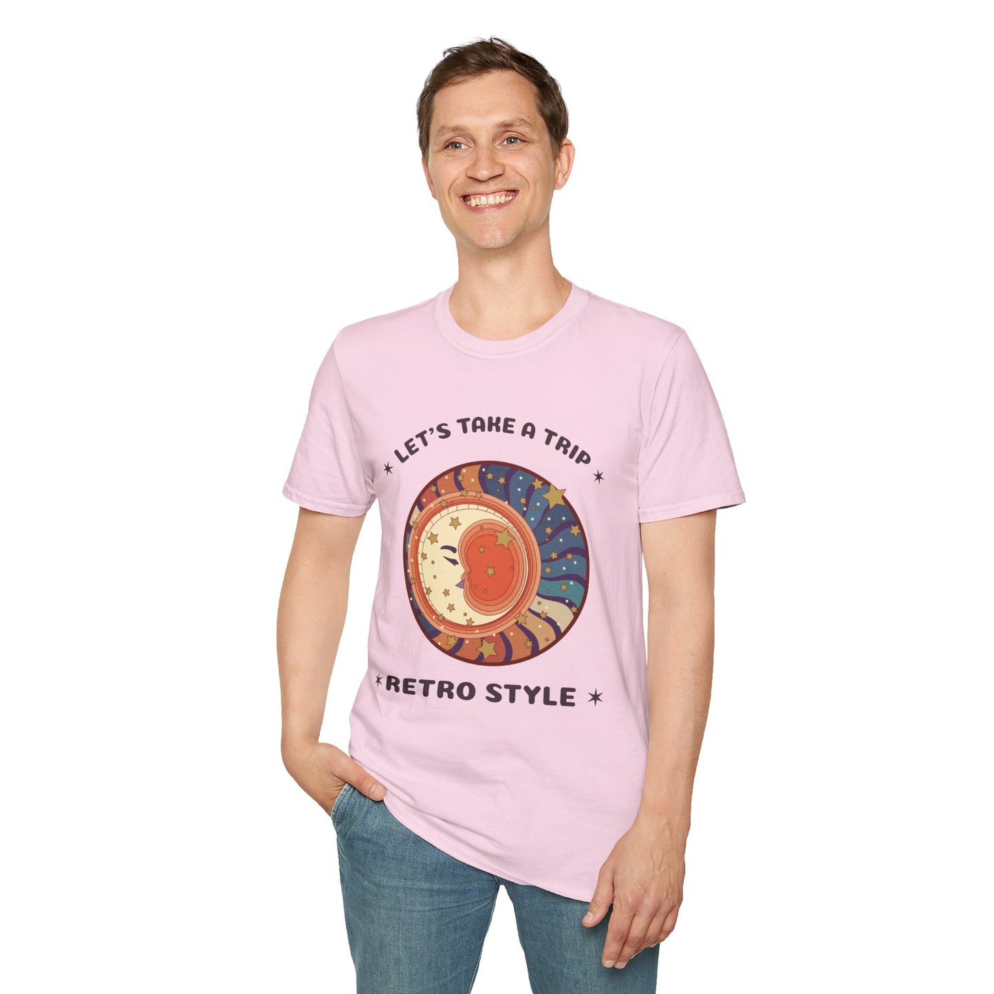 Retro T Shirt, Retro Design Shirt, Retro Art Tee Shirt, T-shirt with Retro Style