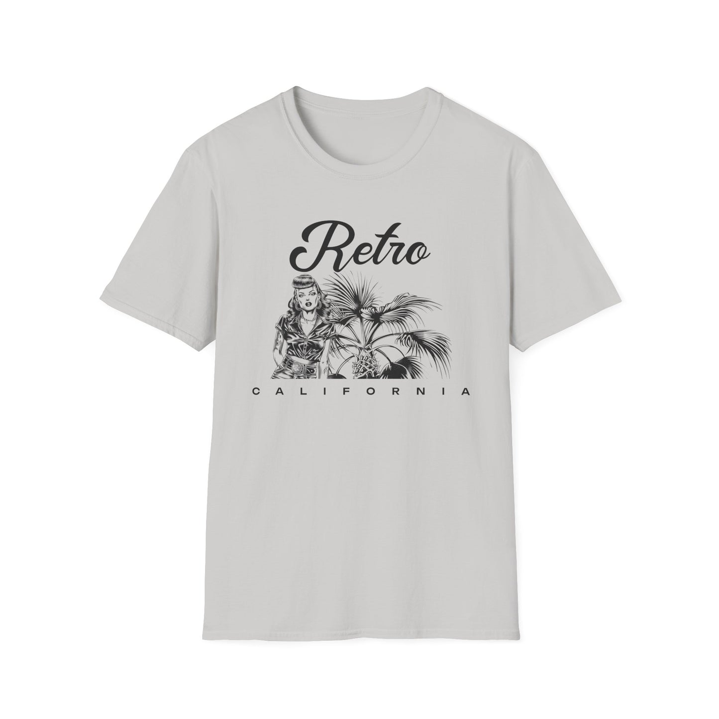 Retro T Shirt, Retro Design Shirt, Retro Art Tee Shirt, T-shirt with Retro Style