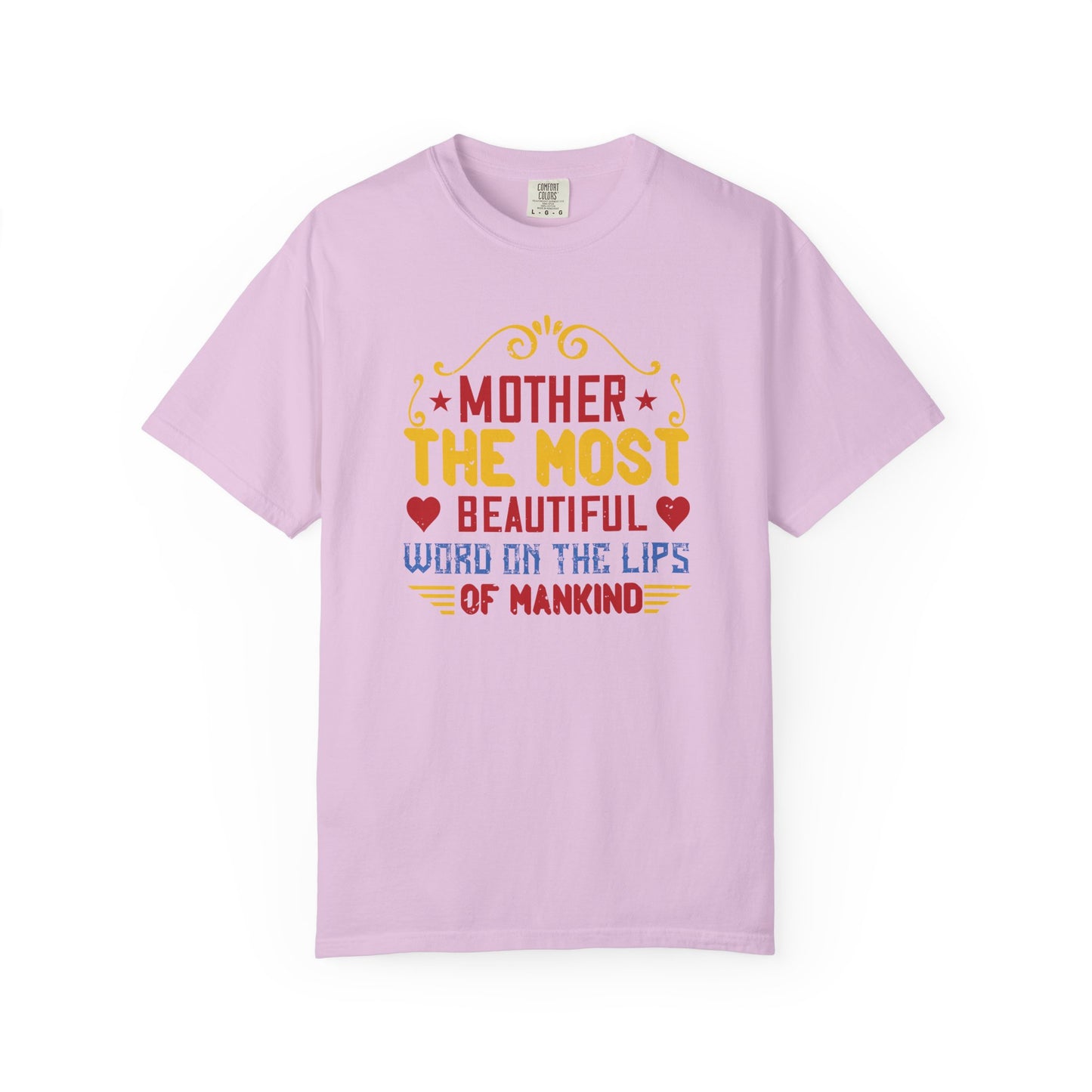 Mom T-shirt Mother Day Mama Tee Unisex Comfort Colors Garment-Dyed Cotton h84