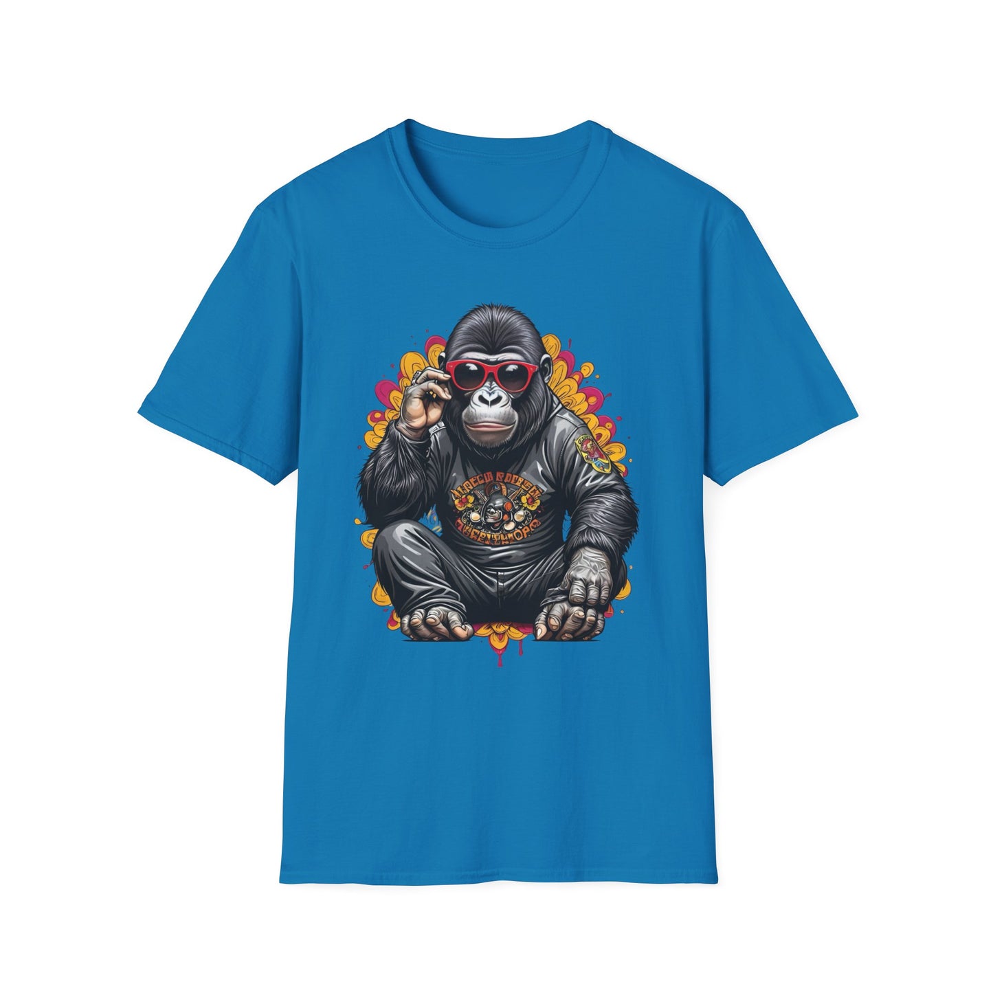 Animals Tees, Funny Animals Shirt, T Shirts with Funny Animals, T-Shirt with Gorilla, Monkey Tees