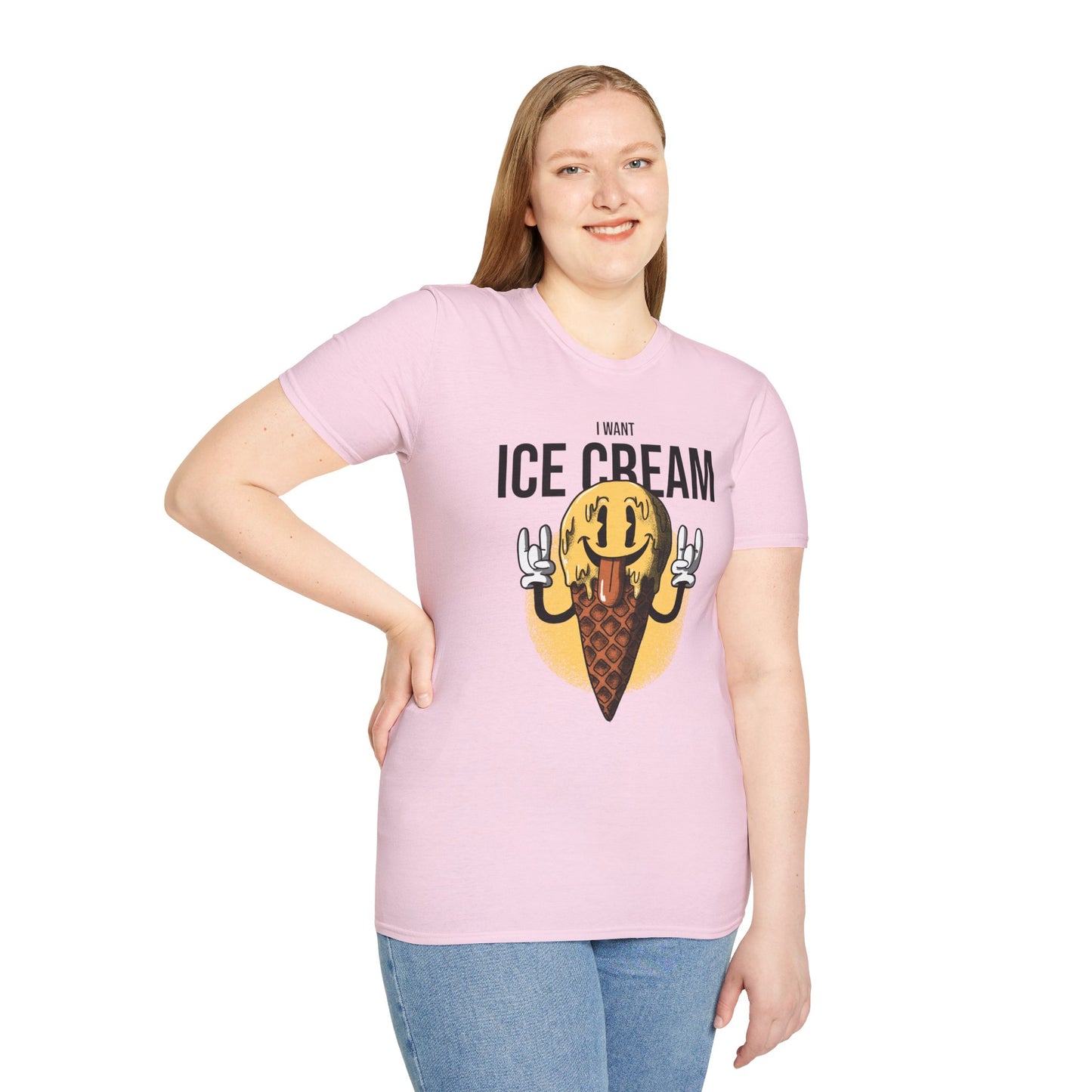 Food Tees, Funny Food T Shirts, Funny T Shirts, Shirt with Food, Junk Food Tees, Shirt with Ice Cream, Ice Cream T-Shirt