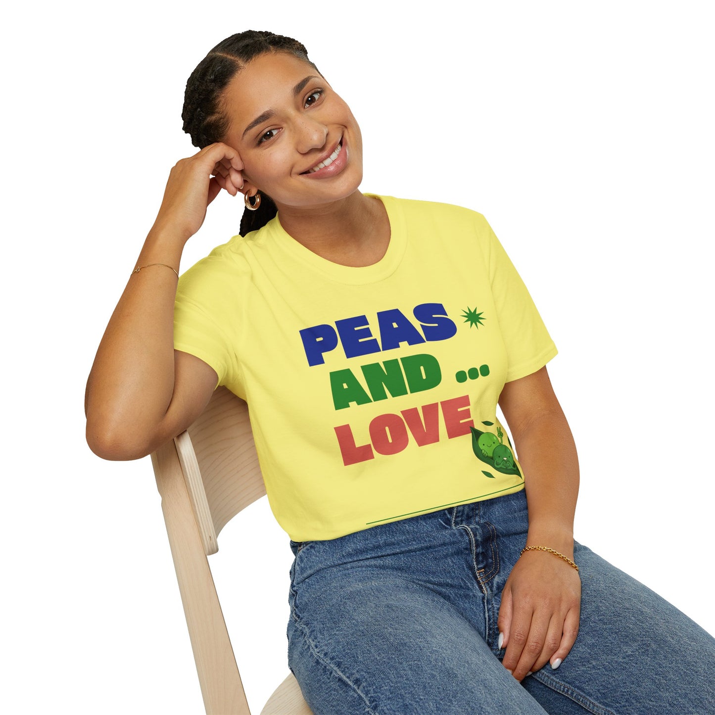 Food Tees, Funny Food T Shirts, Funny T Shirts, Shirt with Vegetables, Shirt with Peas