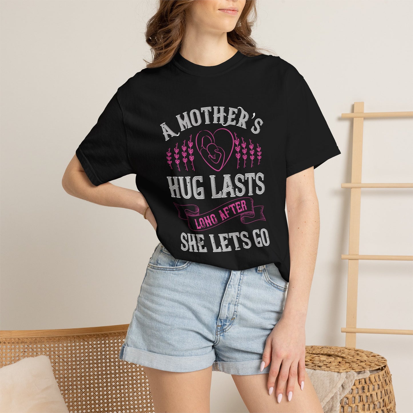 Mom T-shirt Mother Day Mama Tee Unisex Comfort Colors Garment-Dyed Cotton h58