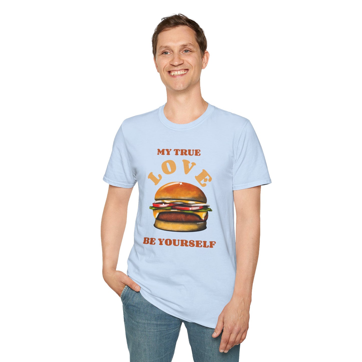 Food Tees, Funny Food T Shirts, Funny T Shirts, Shirt with Food, Junk Food Tees, Shirt with Burger, Burger T-Shirt