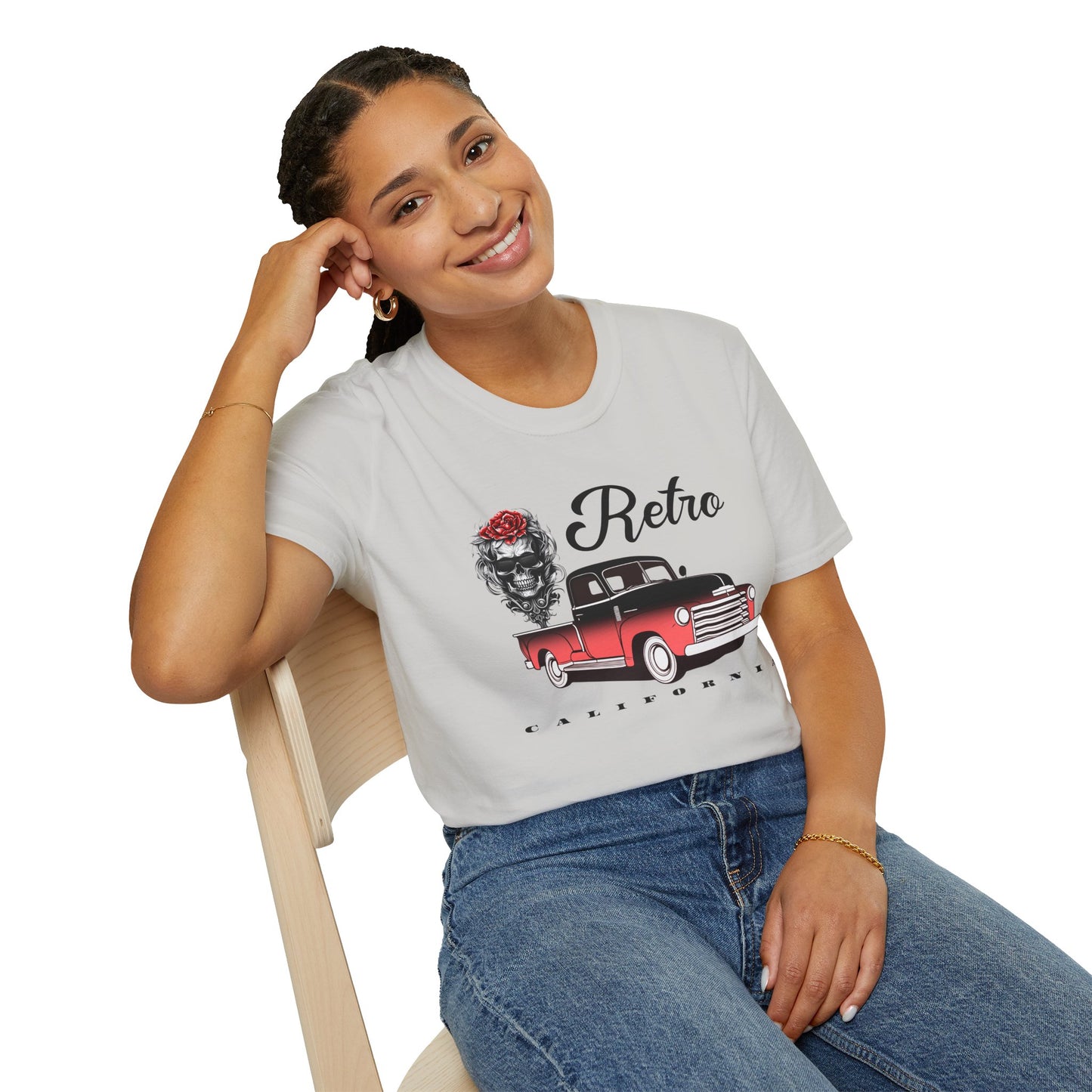 Retro T Shirt, Retro Design Shirt, Retro Art Tee Shirt, T-shirt with Retro Style