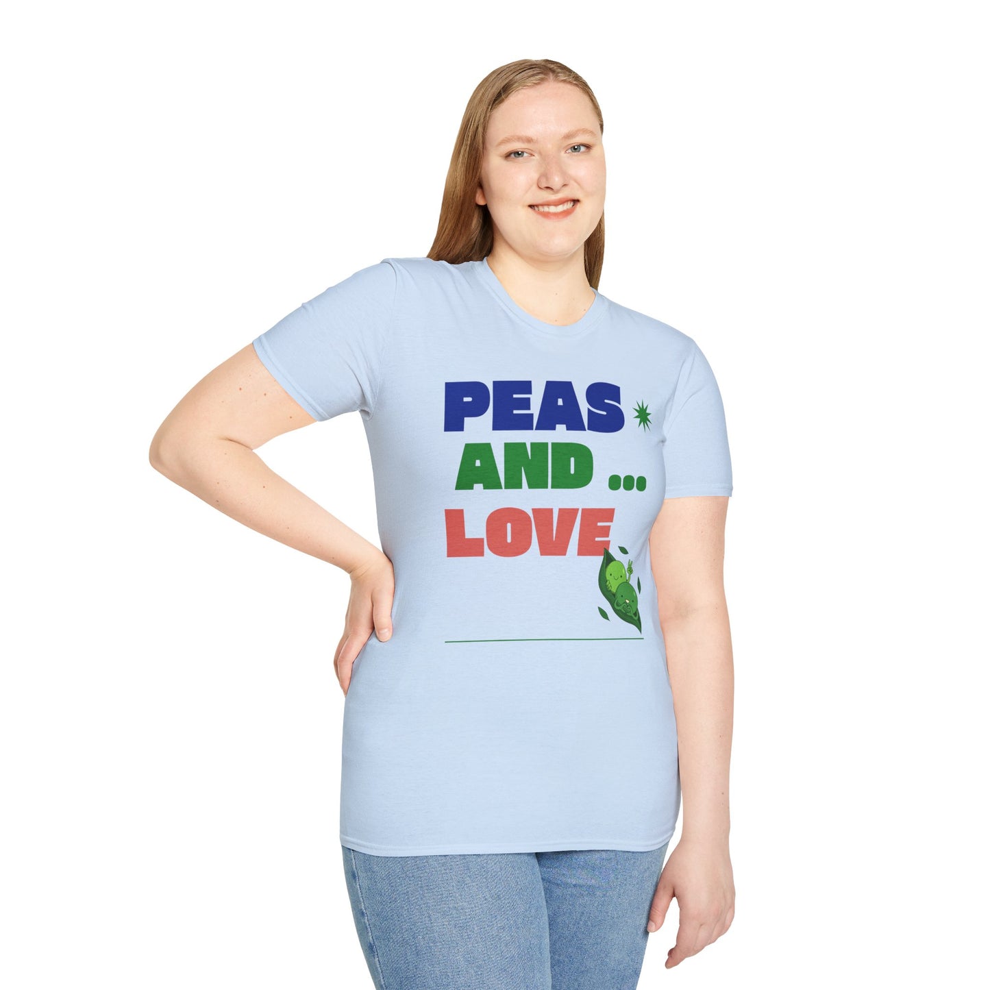 Food Tees, Funny Food T Shirts, Funny T Shirts, Shirt with Vegetables, Shirt with Peas
