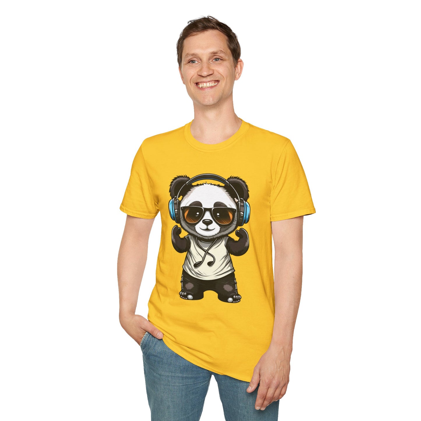 Animals Tees, Funny Animals Shirt, T Shirts with Funny Animals, T-Shirt with Panda, Panda Tees