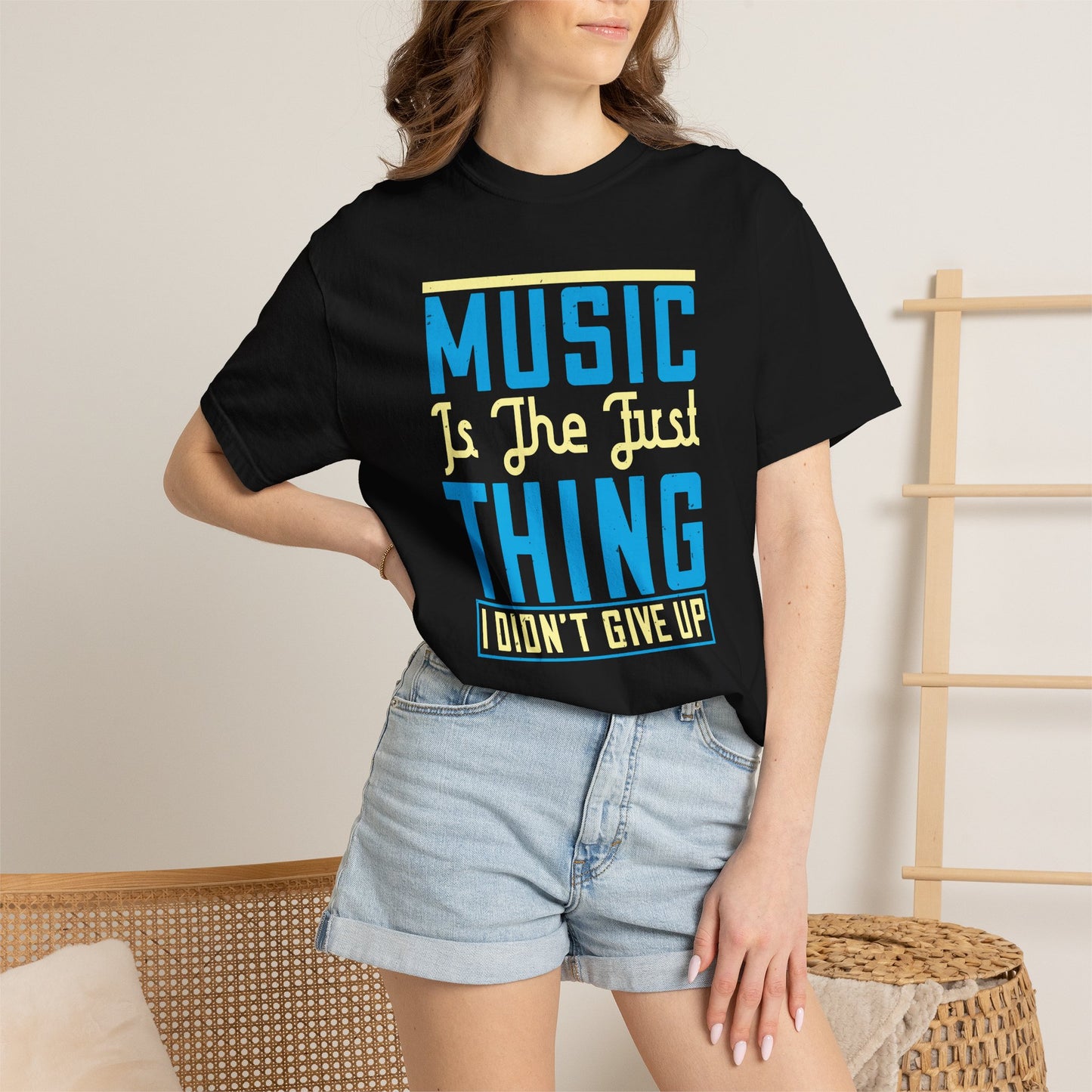 Music Graphic Design Unisex Cotton T-shirt m32