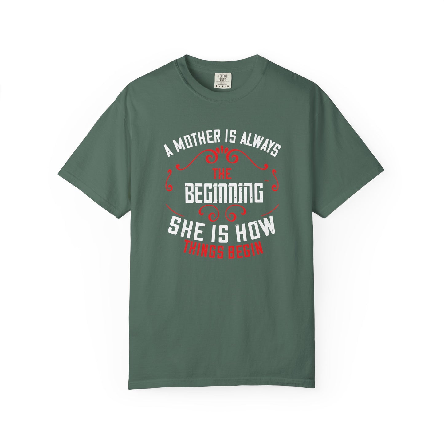 Mom T-shirt Mother Day Mama Tee Unisex Comfort Colors Garment-Dyed Cotton h53