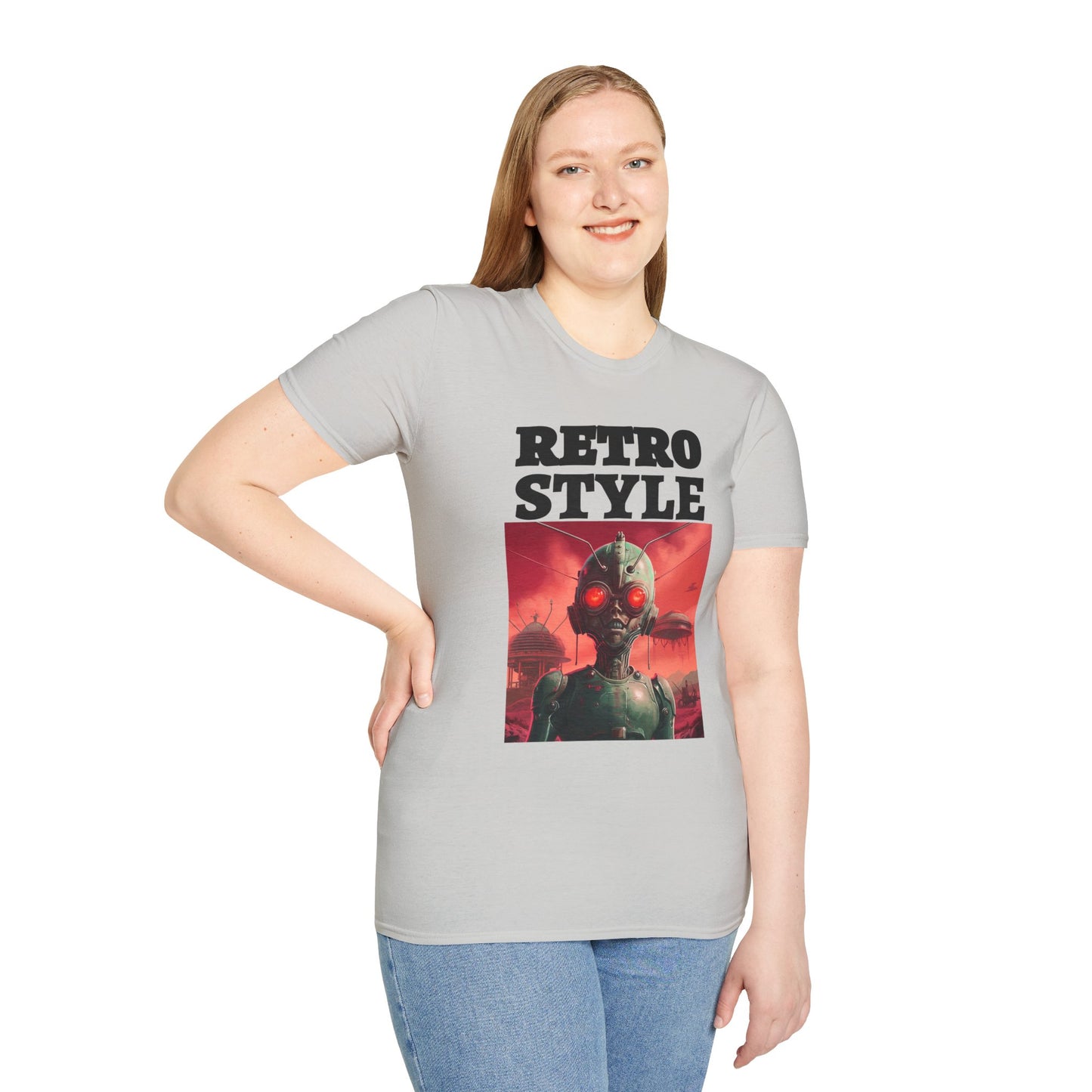 Retro T Shirt, Retro Design Shirt, Retro Art Tee Shirt, T-shirt with Retro Style