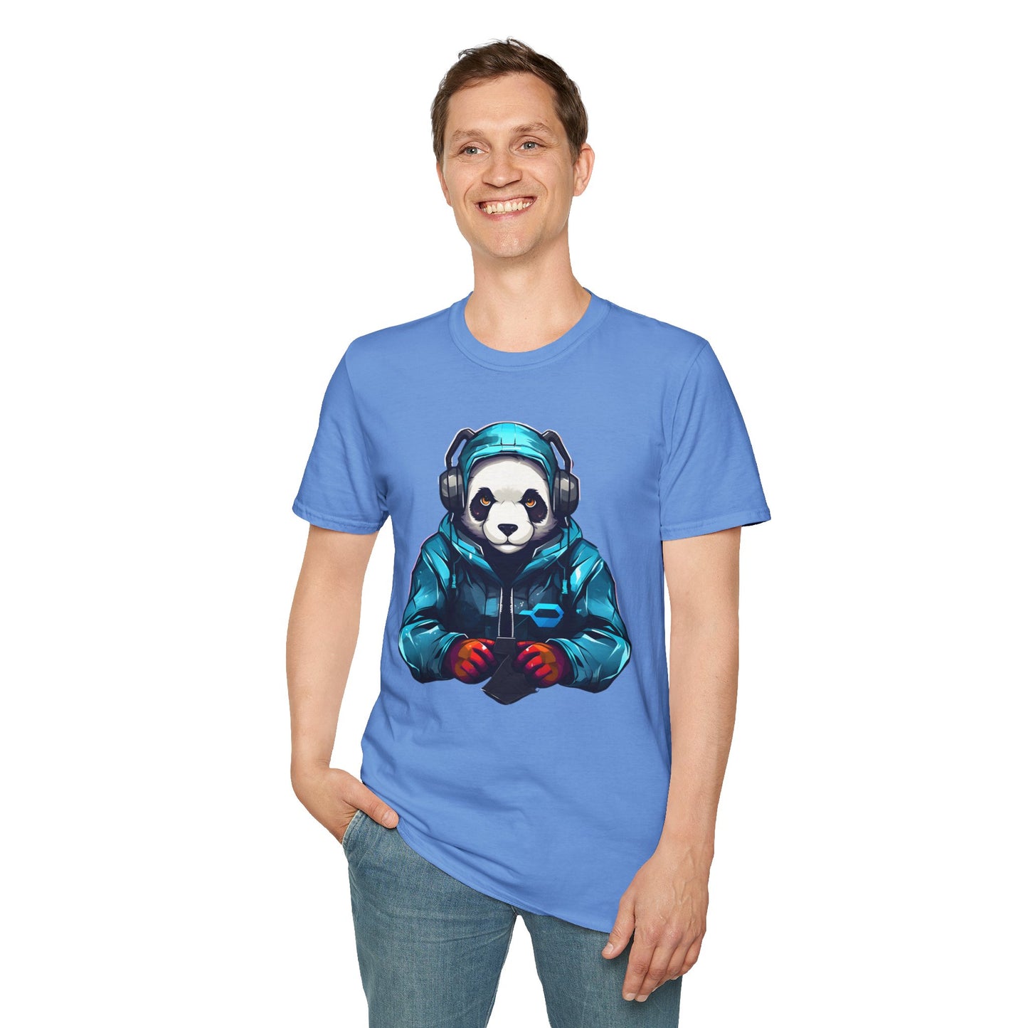 Animals Tees, Funny Animals Shirt, T Shirts with Funny Animals, T-Shirt with Panda, Panda Tees