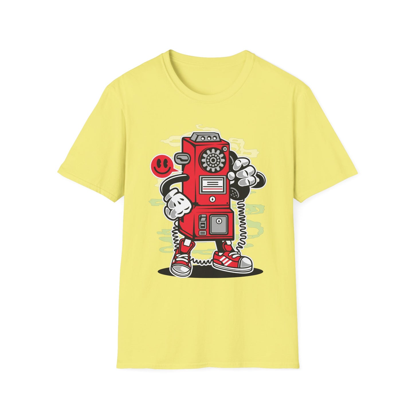 Cartoon T Shirt Animation T Shirt Funny Graphic Tee Softstyle 64000 Unisex Short Sleeve