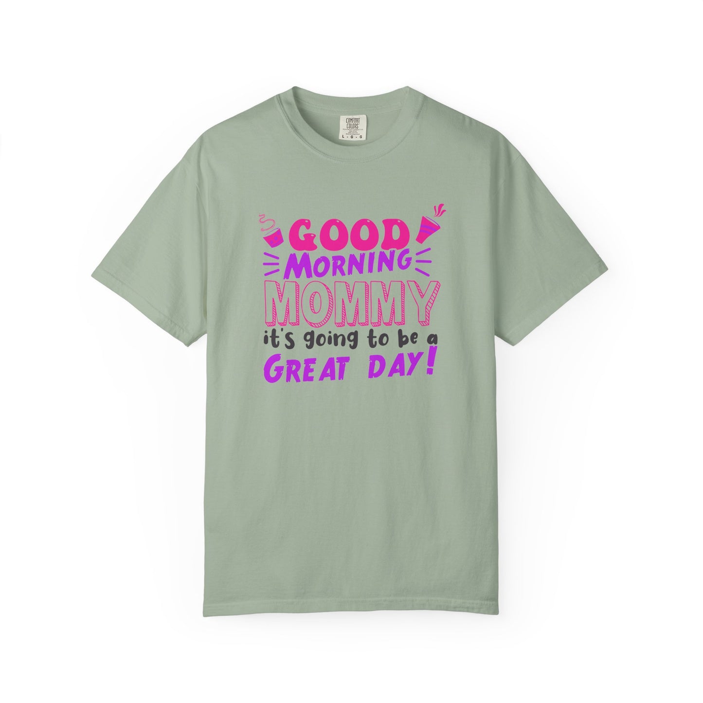 Mom T-shirt Mother's Day Mama Tee Unisex Comfort Colors Garment-Dyed Cotton h41