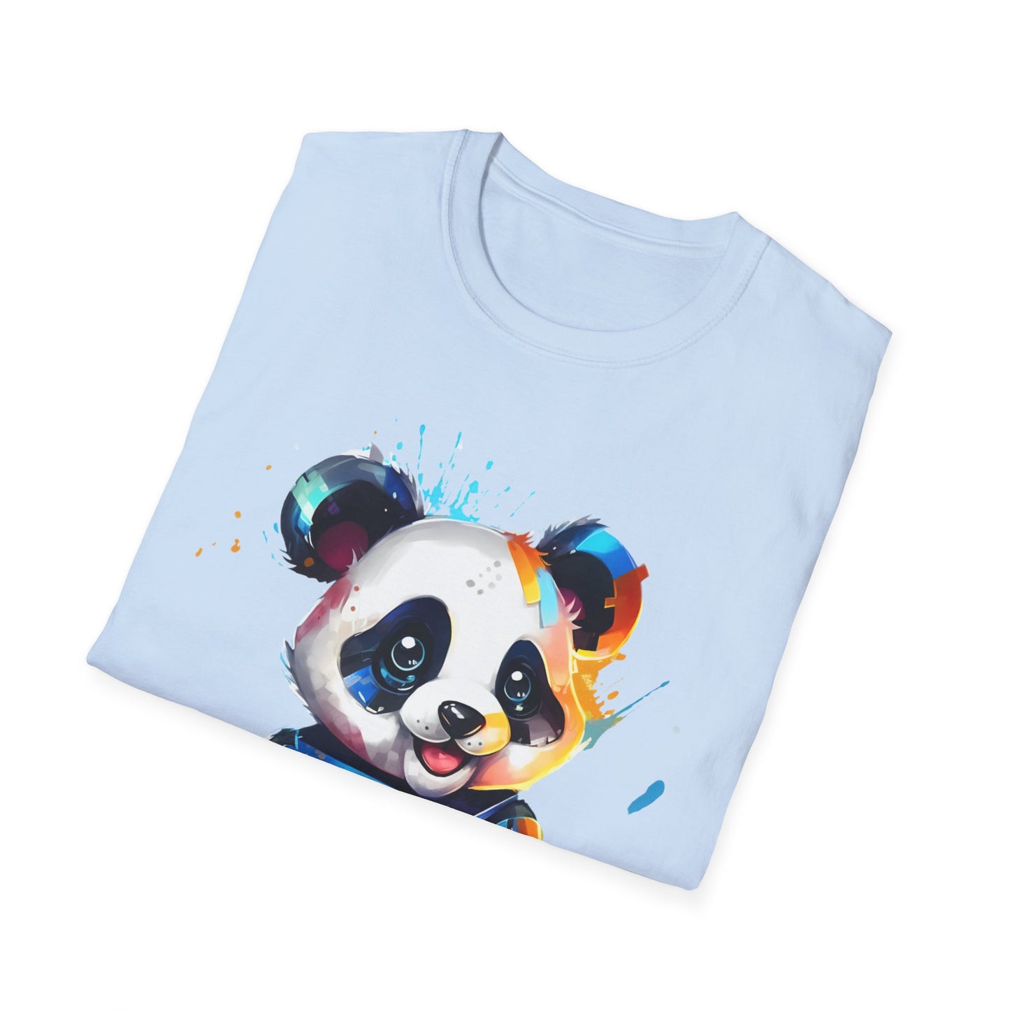 Animals Tees, Funny Animals Shirt, T Shirts with Funny Animals, T-Shirt with Panda, Panda Tees