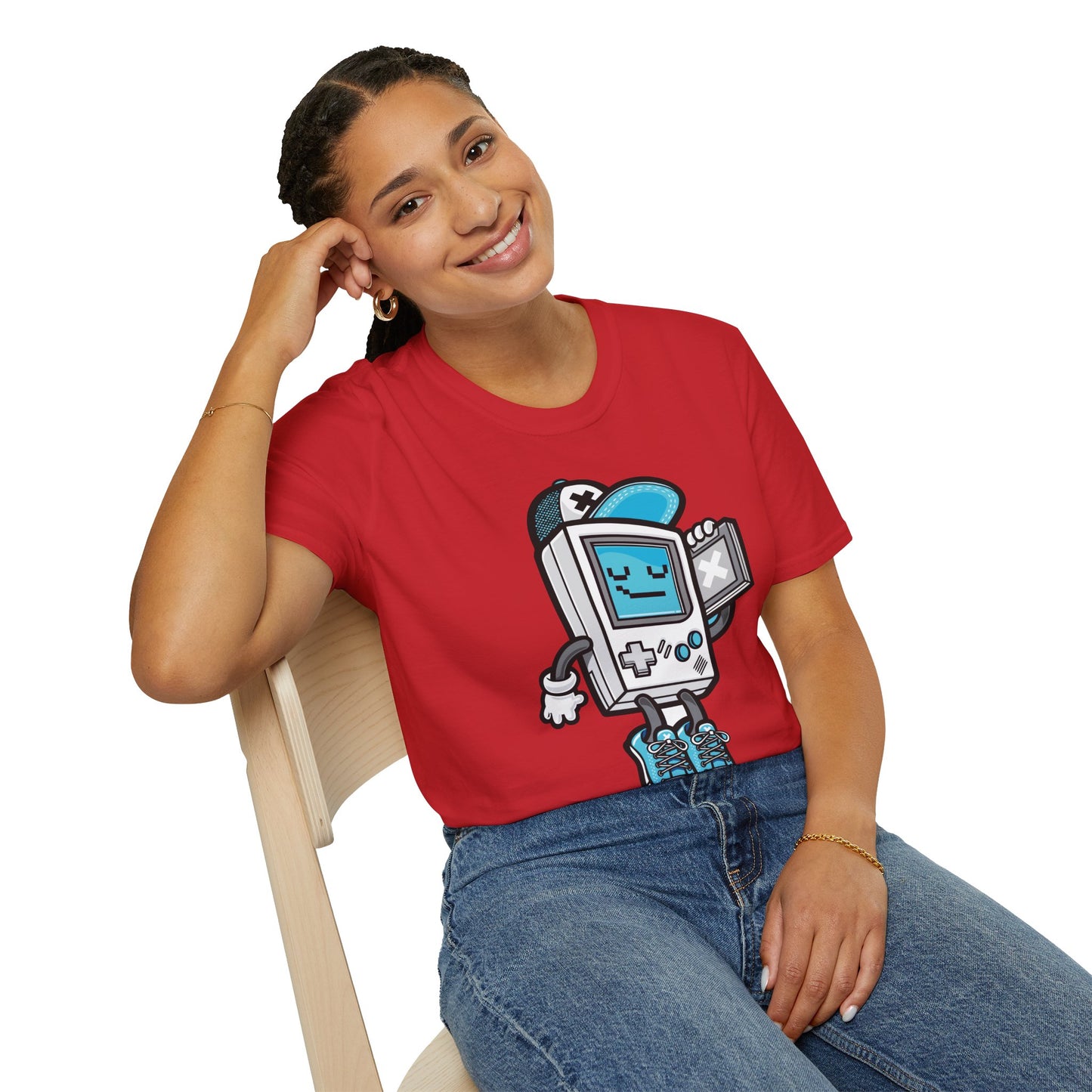 Cartoon Animation T Shirt Funny Tee Unisex Softstyle Gildan 64000 Cotton Tee Everyday Wear 87