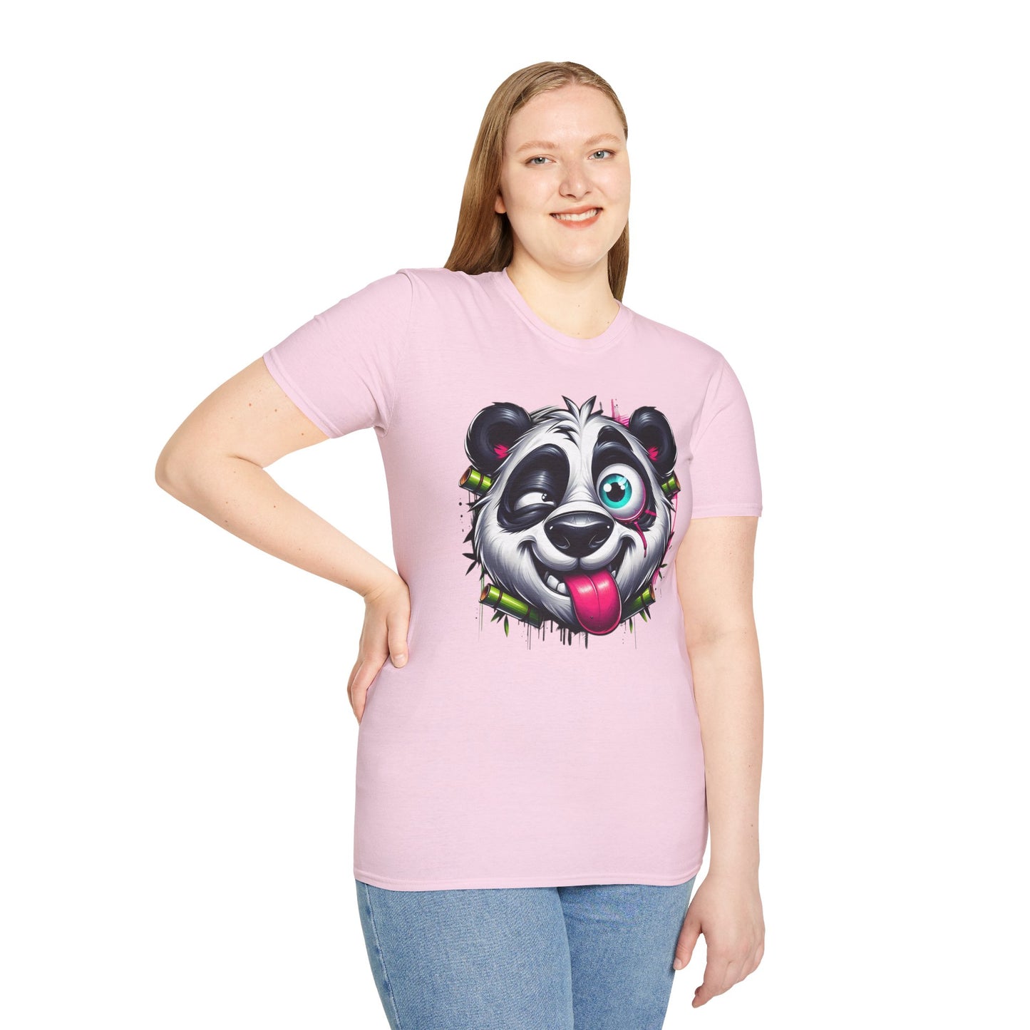 Animals Tees, Funny Animals Shirt, T Shirts with Funny Animals, T-Shirt with Panda, Panda Tees