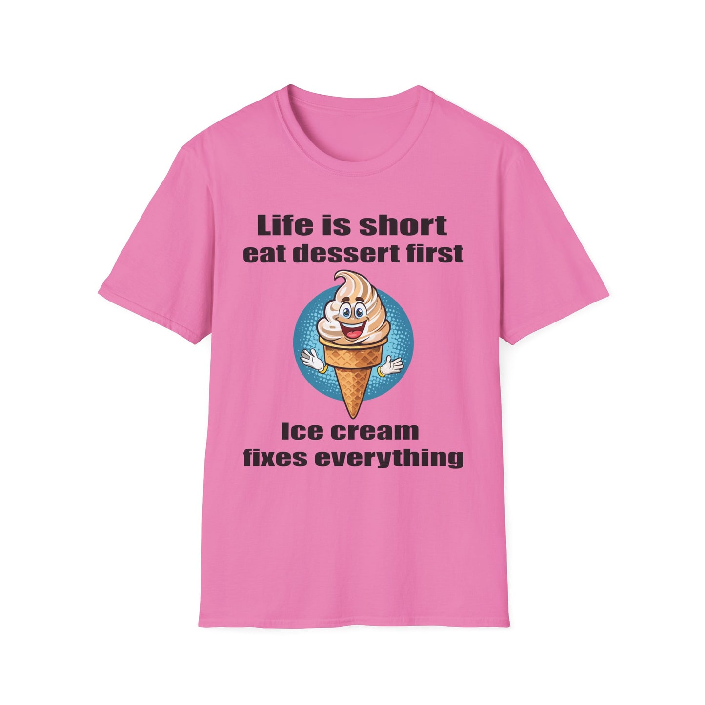 Food Tees, Funny Food T Shirts, Funny T Shirts, Shirt with Food, Junk Food Tees, Shirt with Ice Cream, Ice Cream T-Shirt