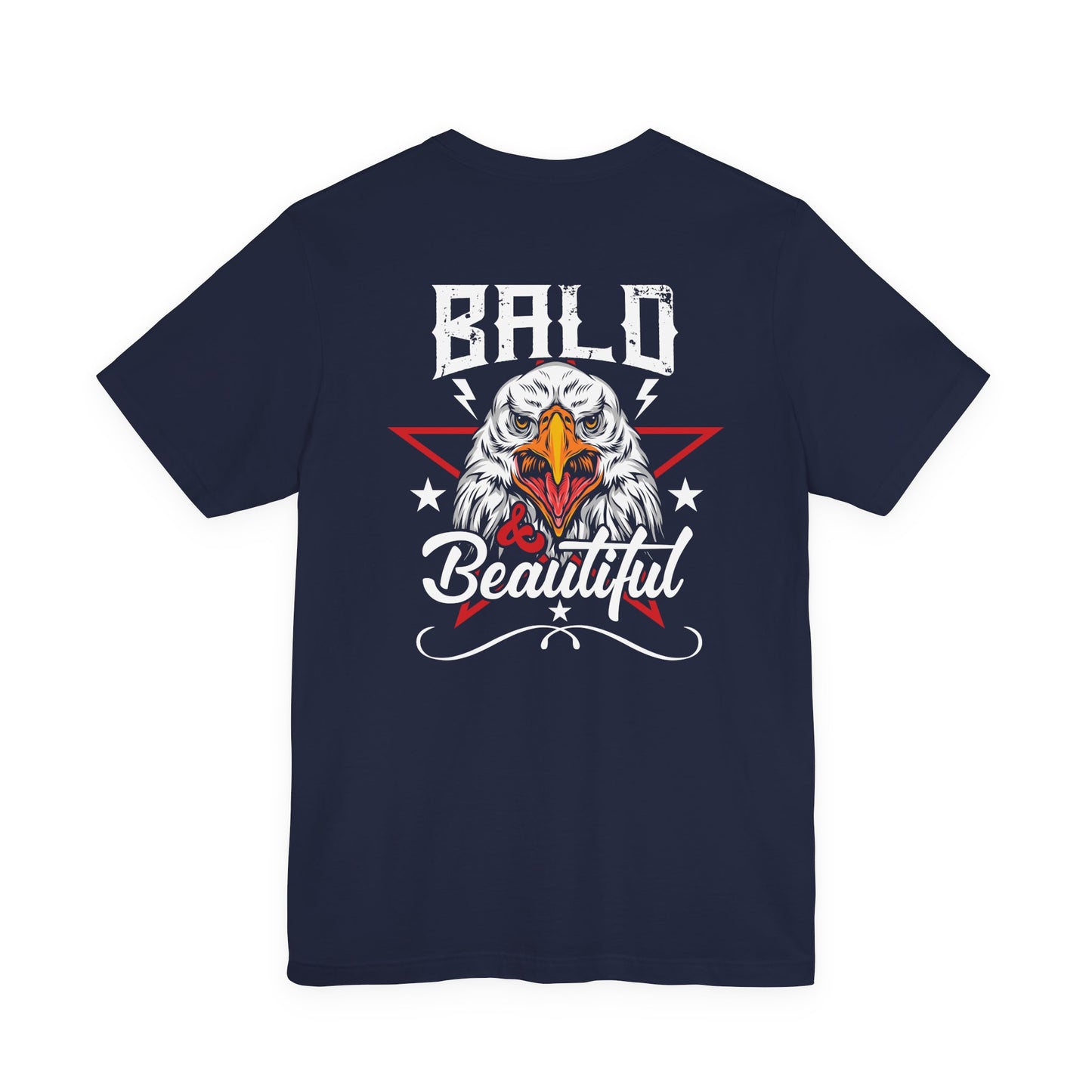Bald Eagle Graphic Illustration Unisex Cotton Tee a3