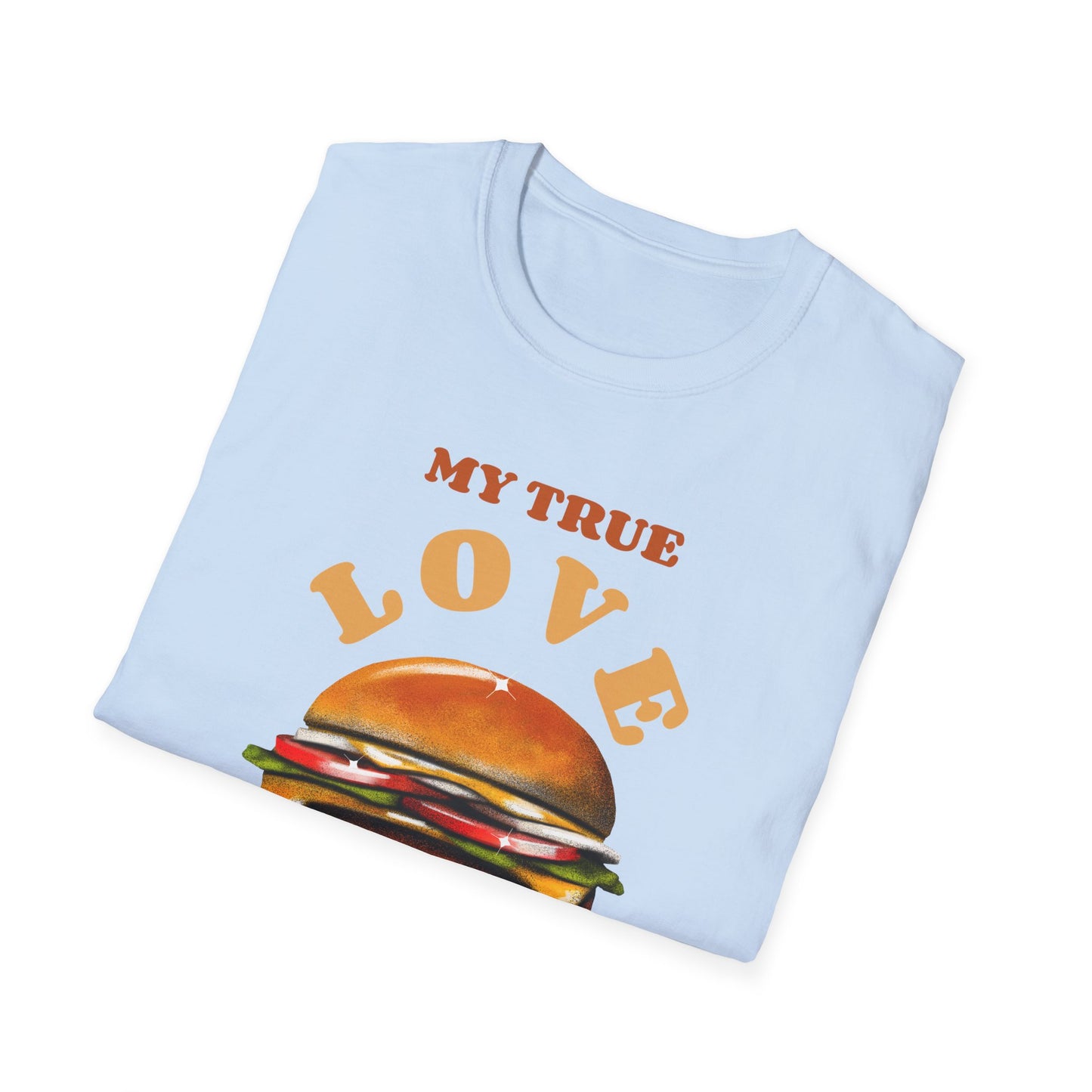 Food Tees, Funny Food T Shirts, Funny T Shirts, Shirt with Food, Junk Food Tees, Shirt with Burger, Burger T-Shirt