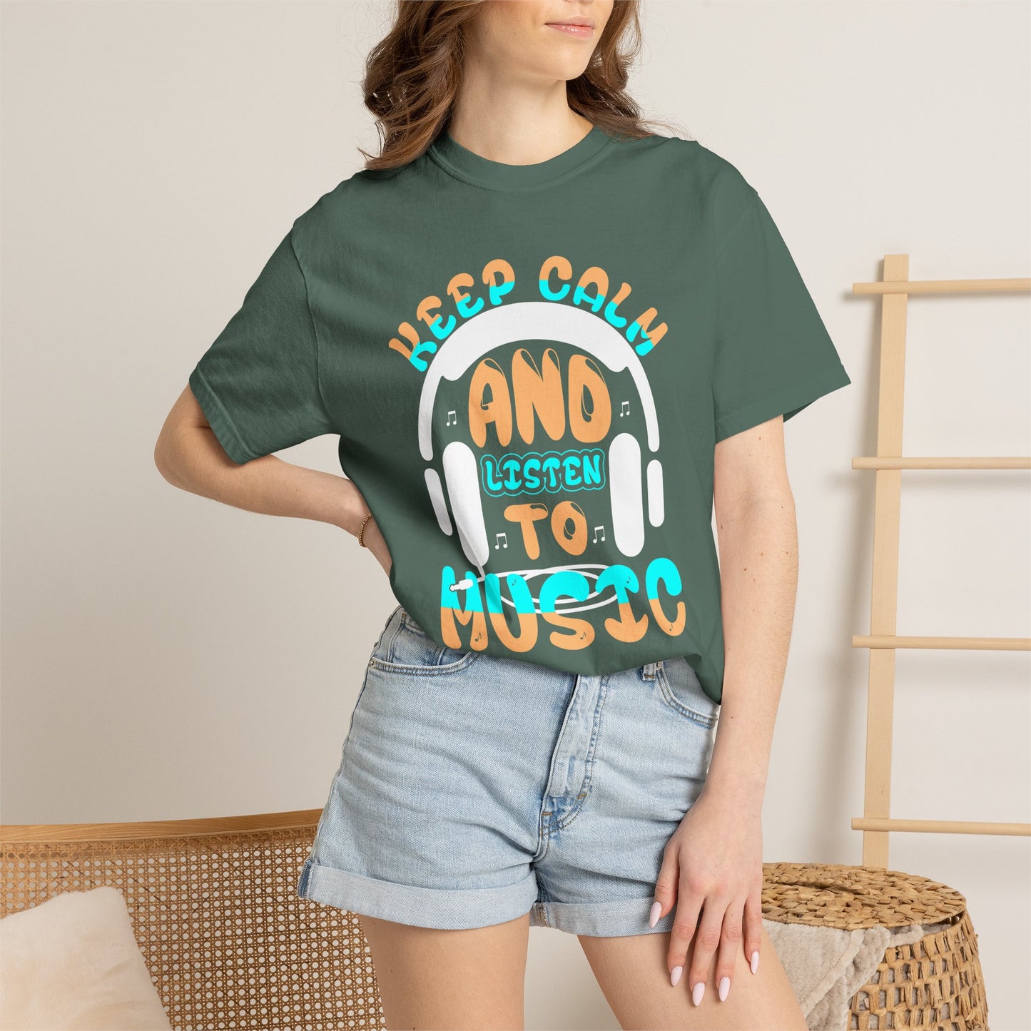 Music Graphic Design Unisex Cotton T-shirt 055