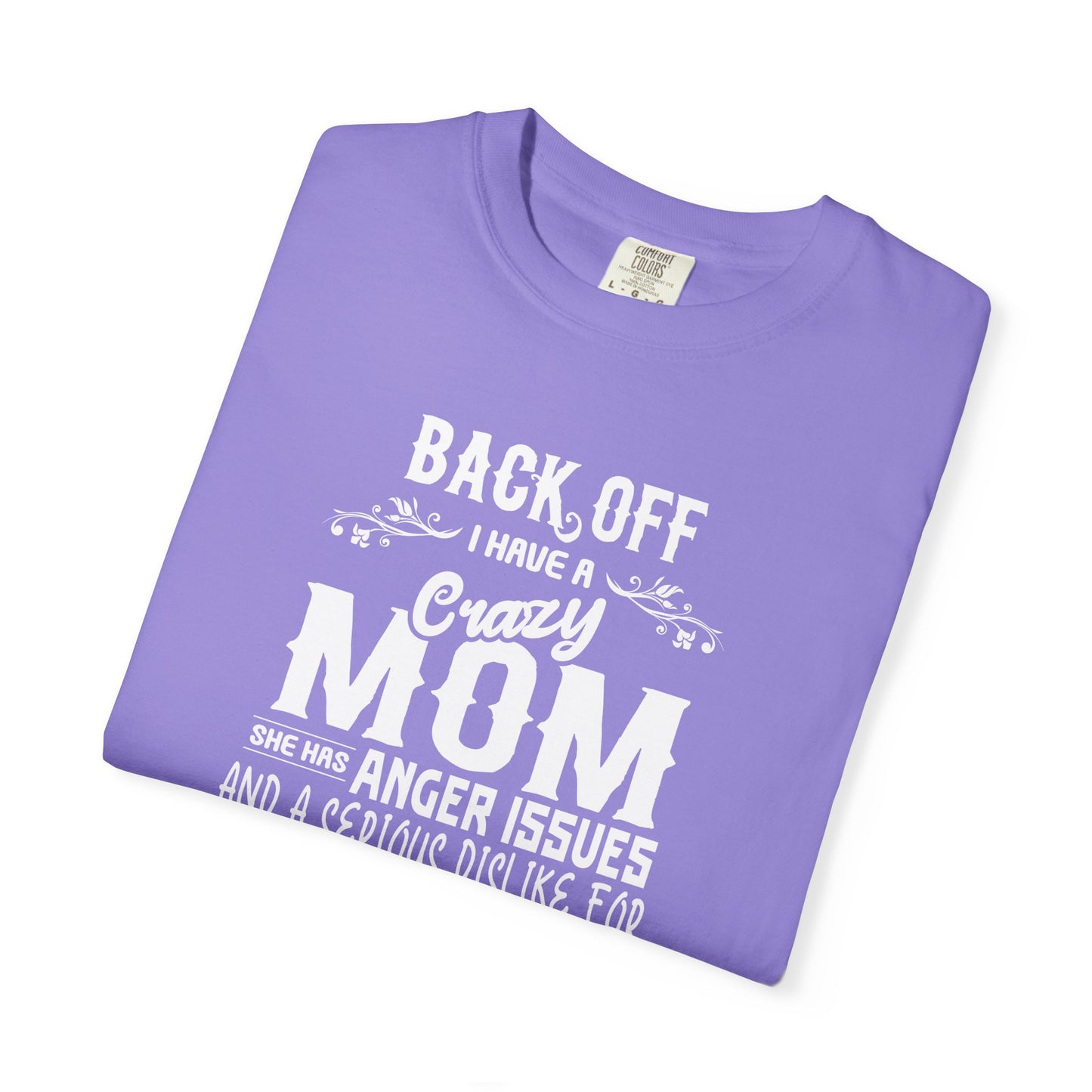 Mom T-shirt Mother's Day Mama Tee Unisex Comfort Colors Garment-Dyed Cotton h34