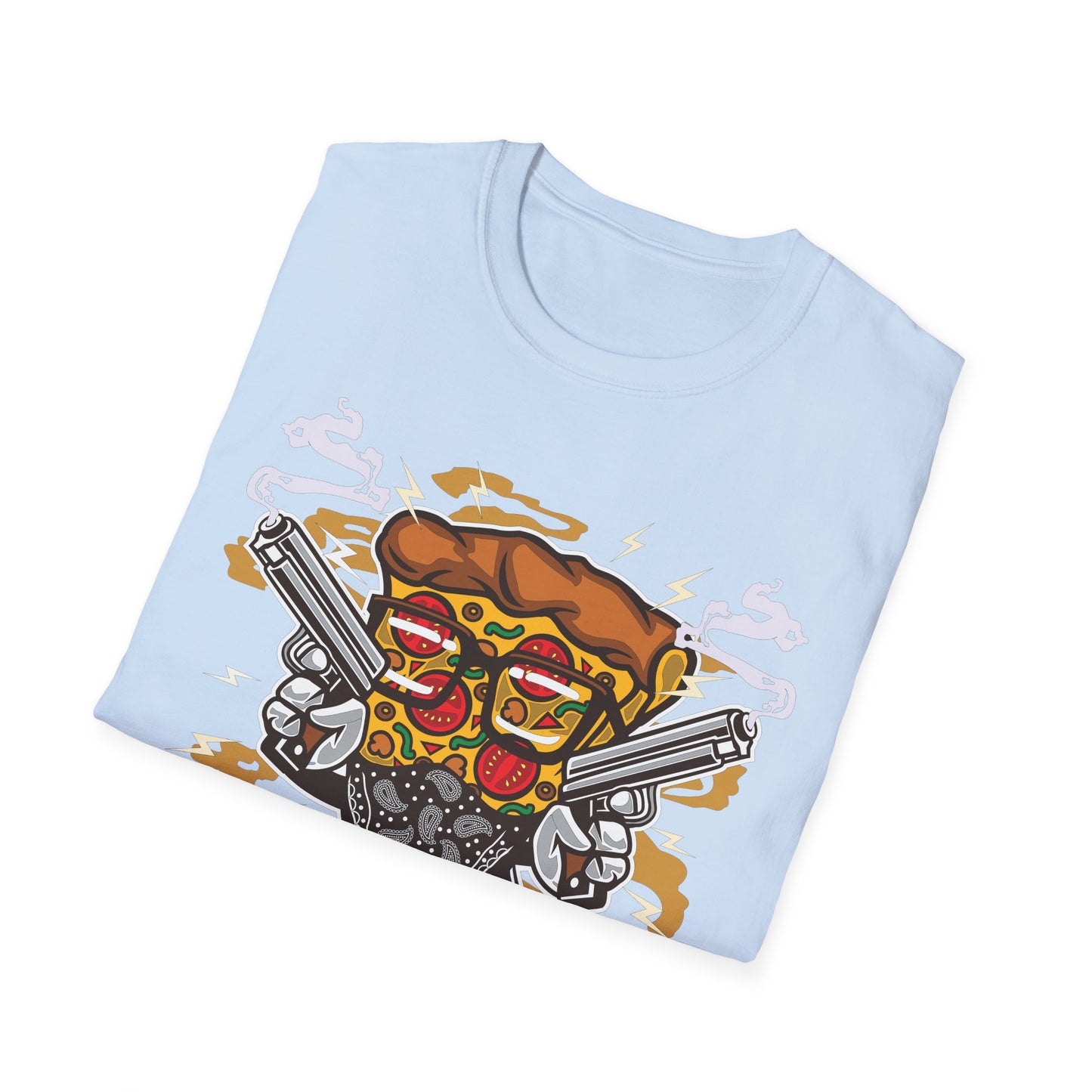 Cartoon Animation Tee Shirt Unisex Funny Graphic Gildan Softstyle 64000 Cotton Tee