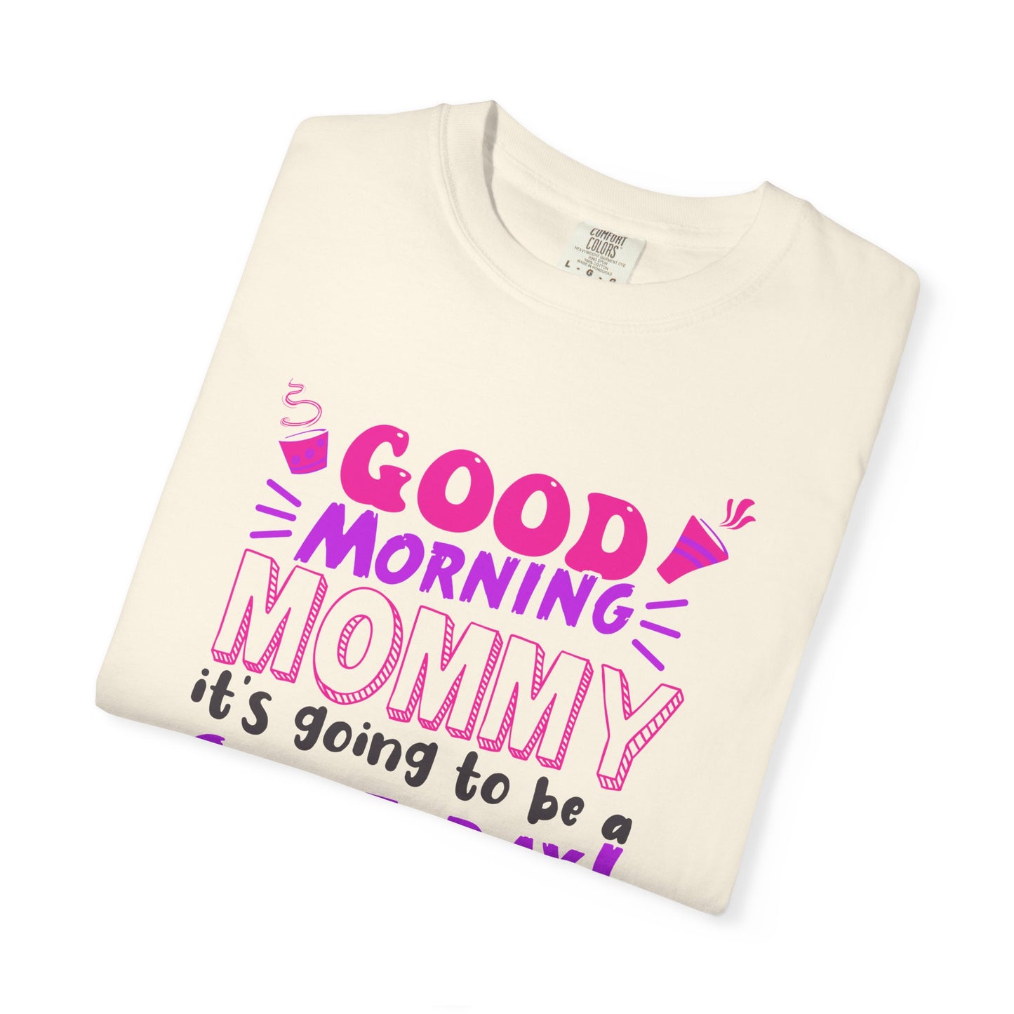 Mom T-shirt Mother's Day Mama Tee Unisex Comfort Colors Garment-Dyed Cotton h41