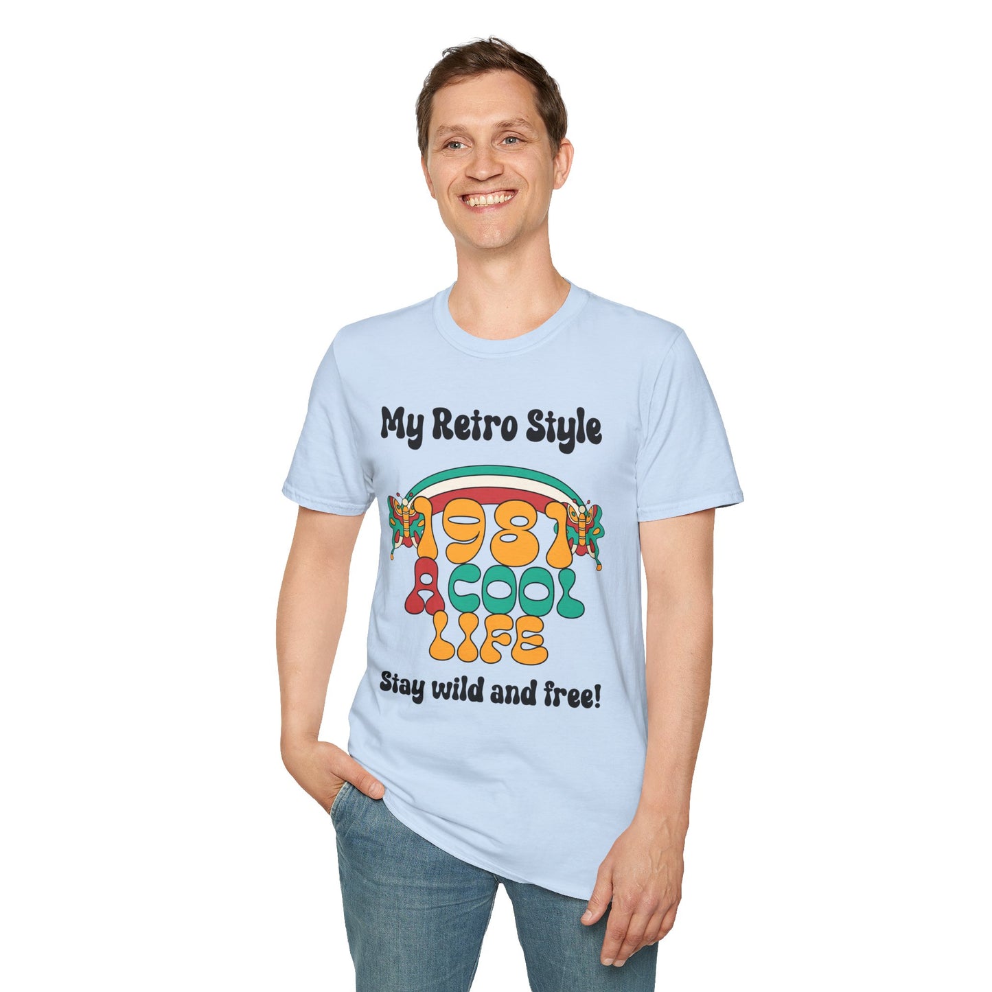 Retro T Shirt, Retro Design Shirt, Retro Art Tee Shirt, T-shirt with Retro Style