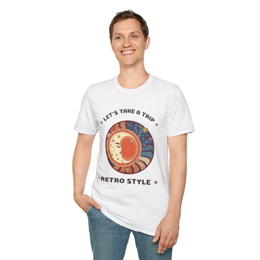 Retro T Shirt, Retro Design Shirt, Retro Art Tee Shirt, T-shirt with Retro Style